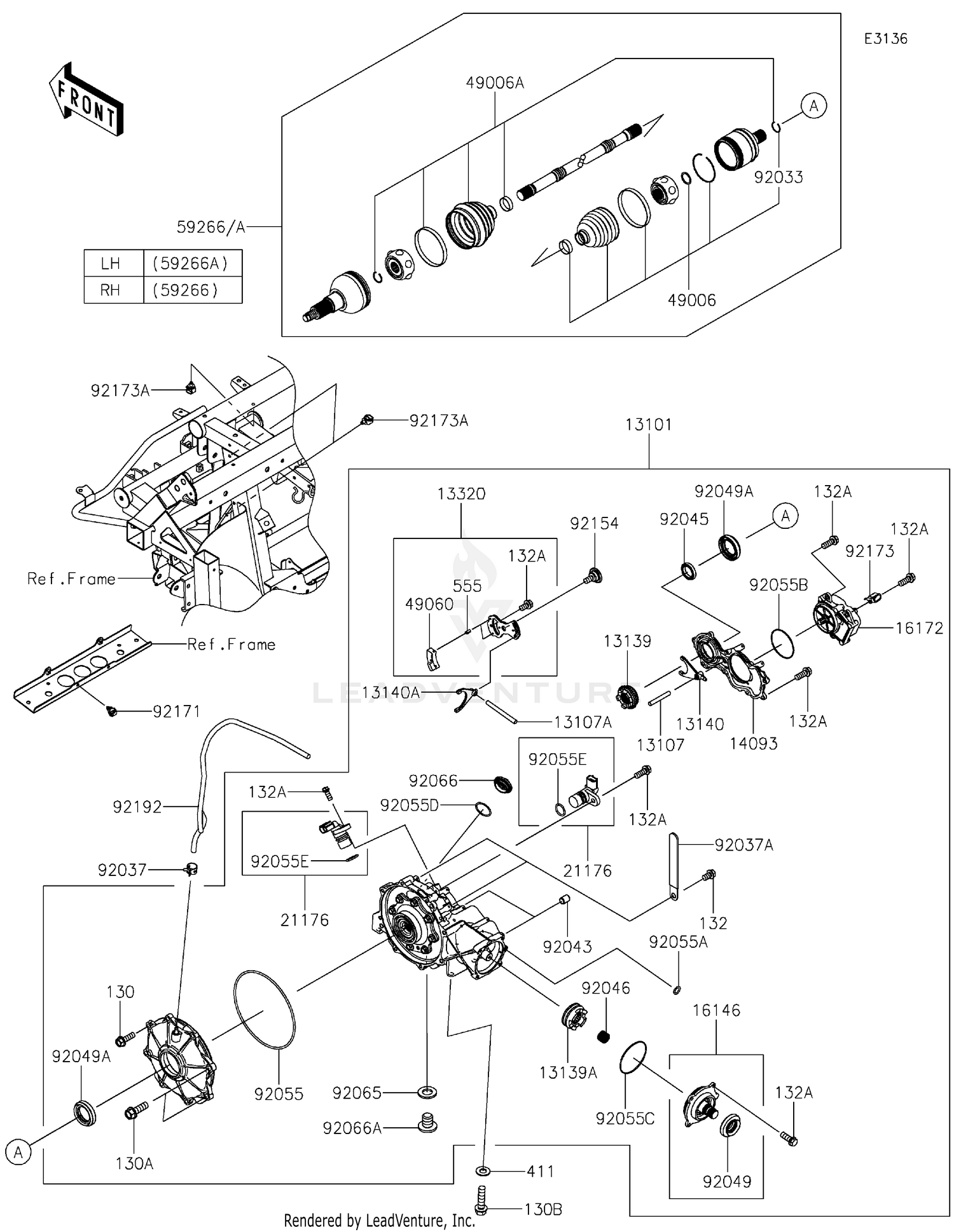 Drive Shaft-Front