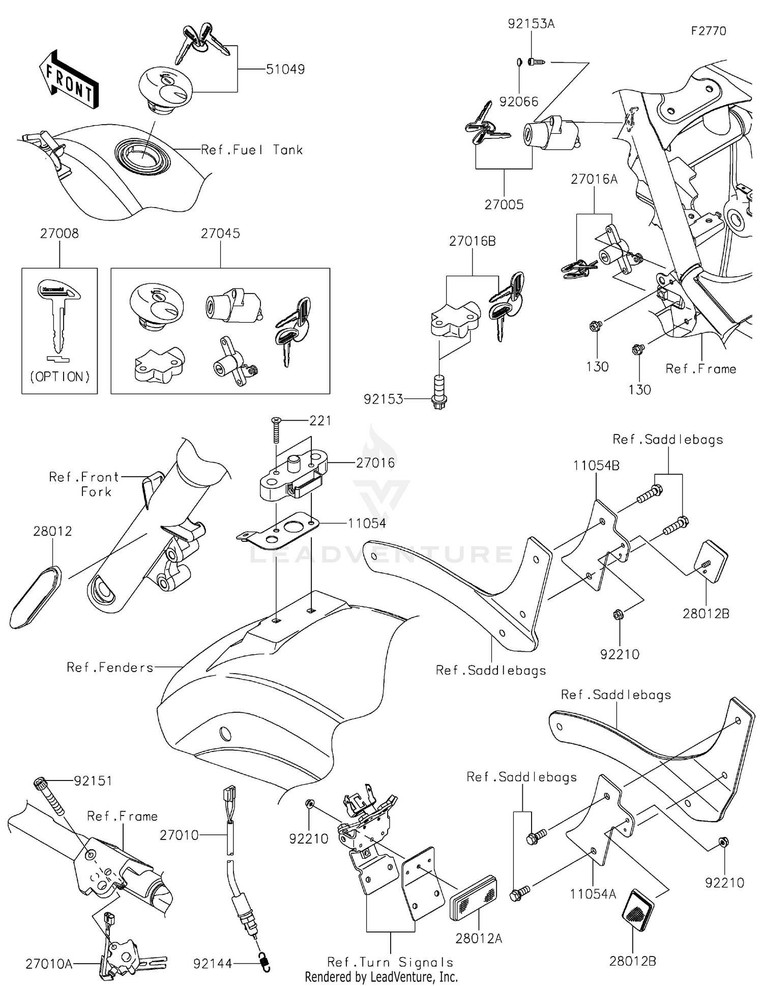 Ignition Switch/Locks/Reflectors