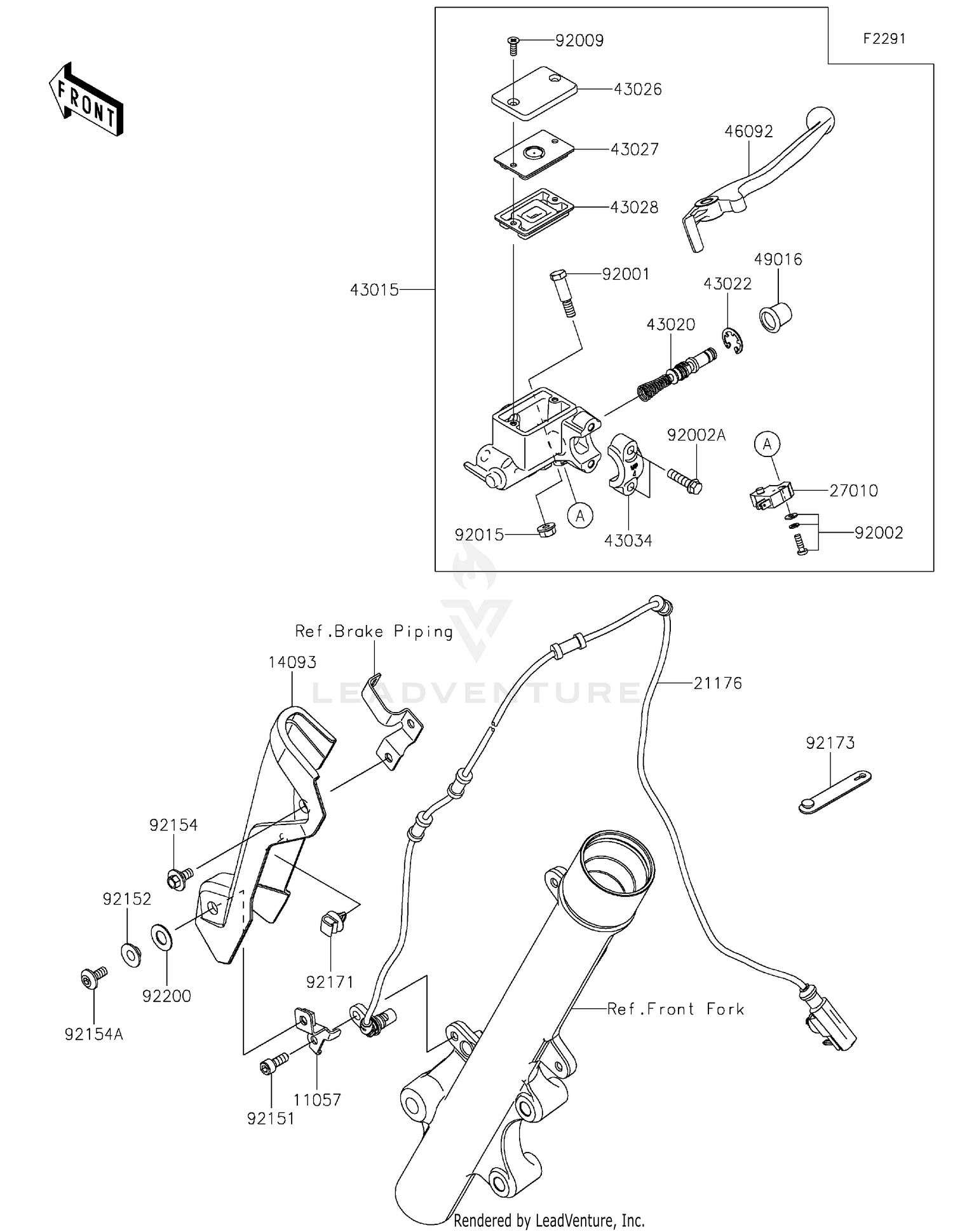 Front Master Cylinder