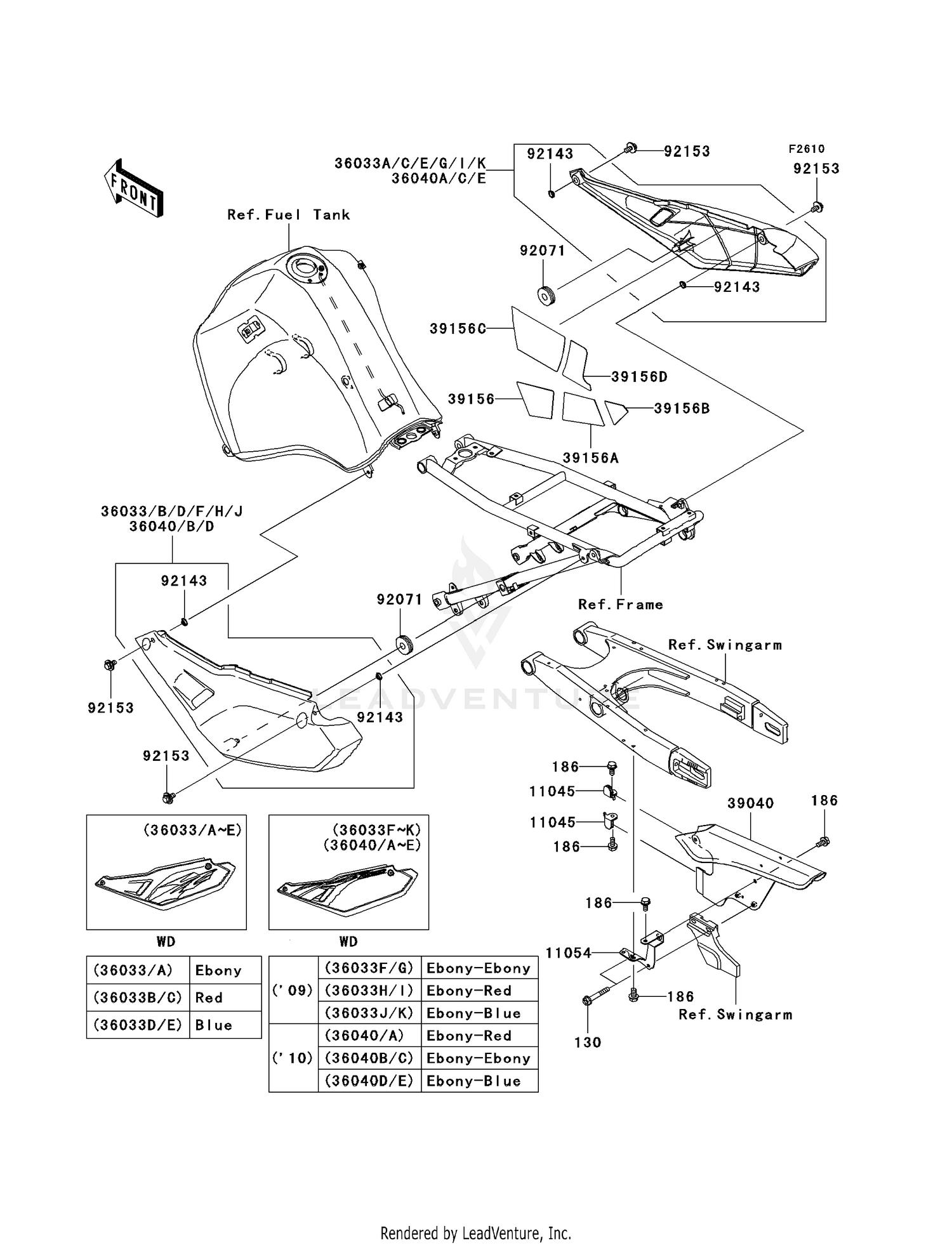 SIDE COVERS/CHAIN COVER