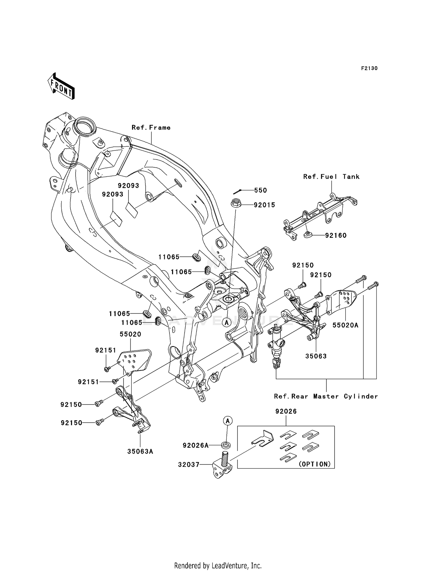 FRAME FITTINGS (FRONT)