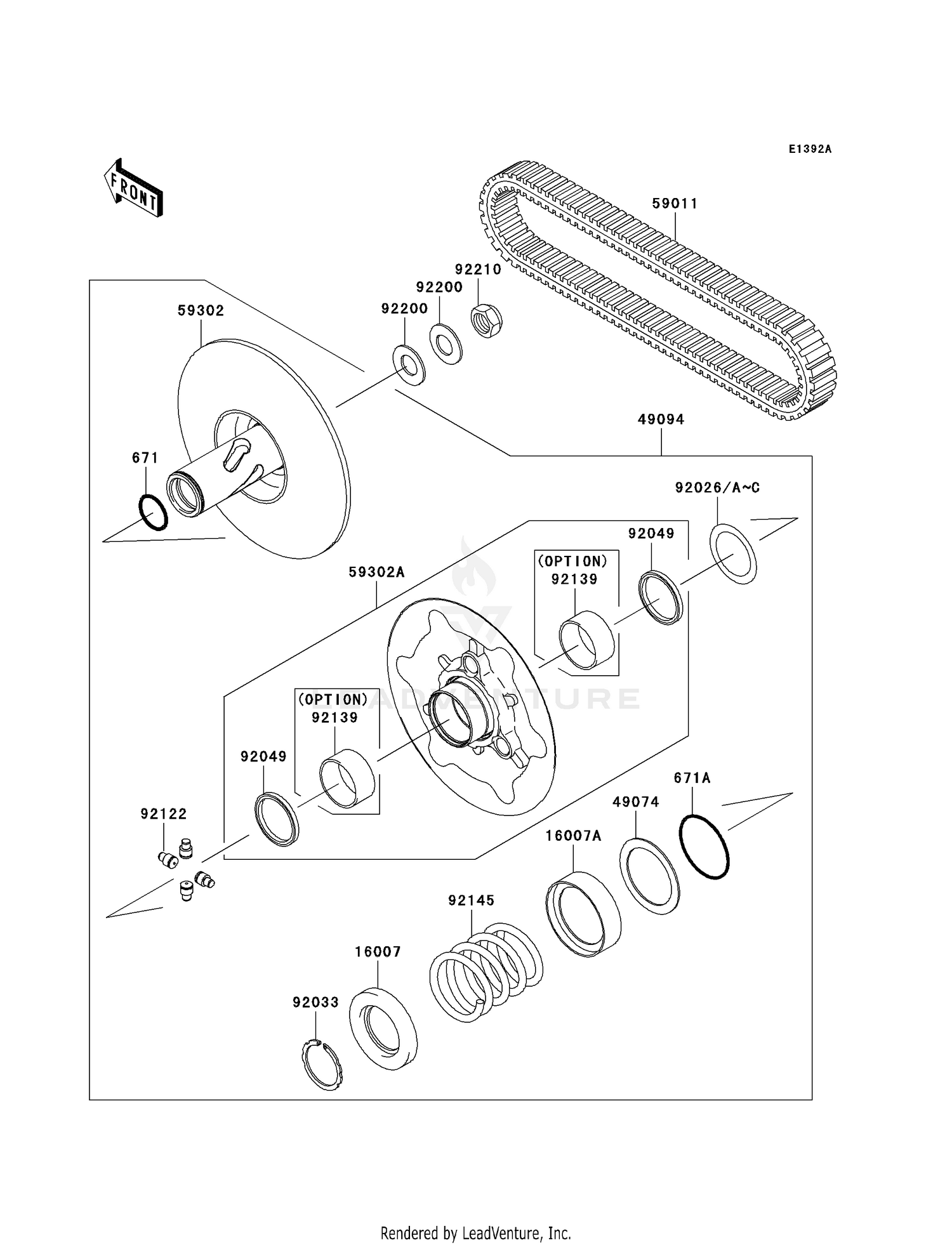 DRIVEN CONVERTER (VF650AE535561-)