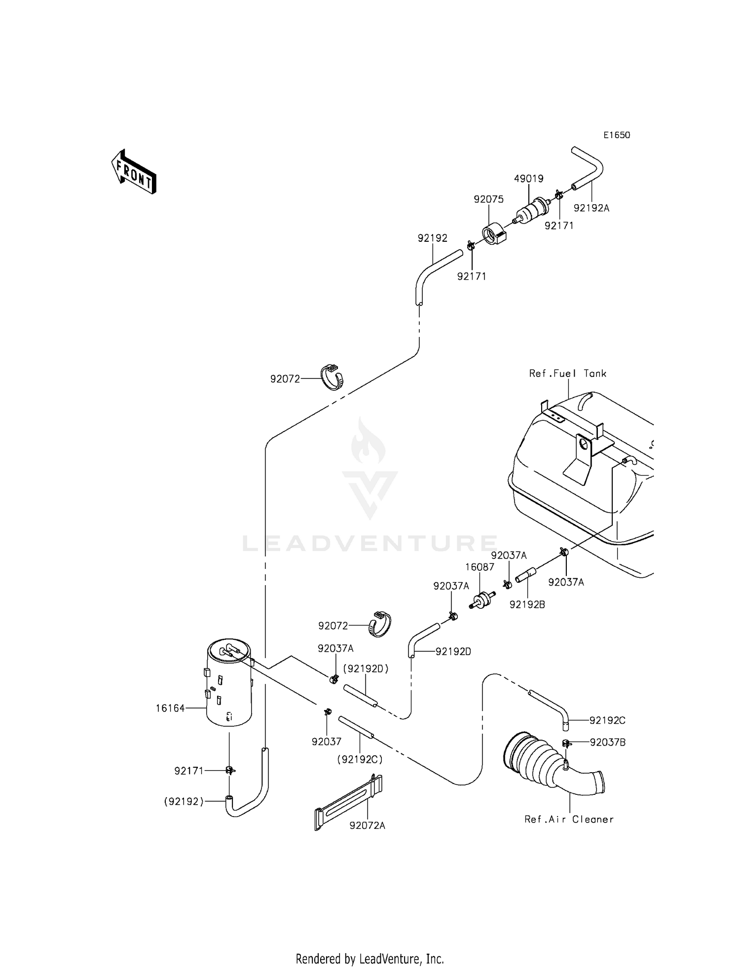FUEL EVAPORATIVE SYSTEM