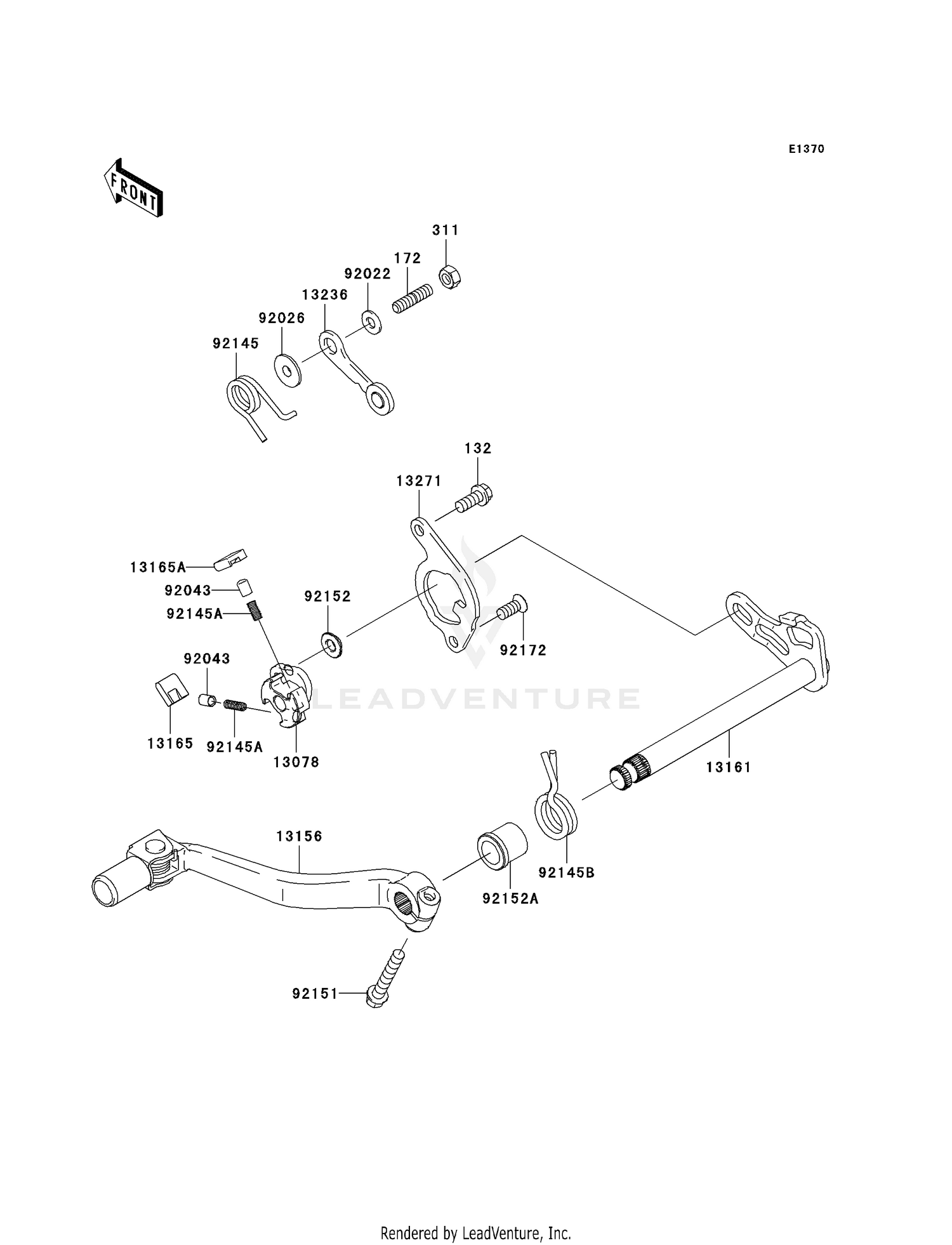 GEAR CHANGE MECHANISM