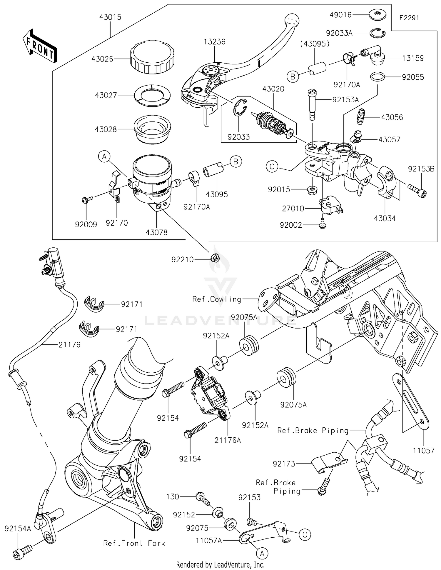 Front Master Cylinder