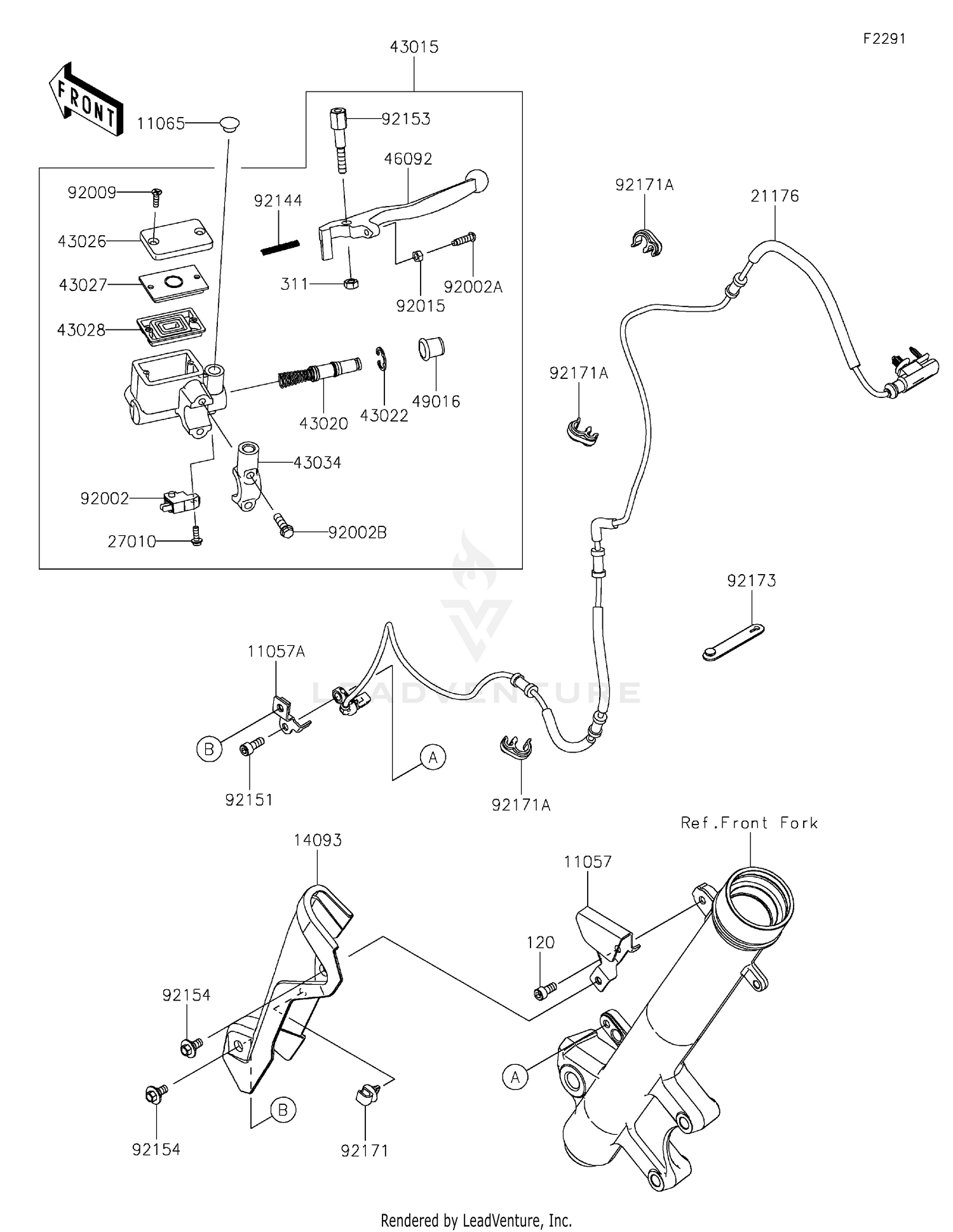 Front Master Cylinder