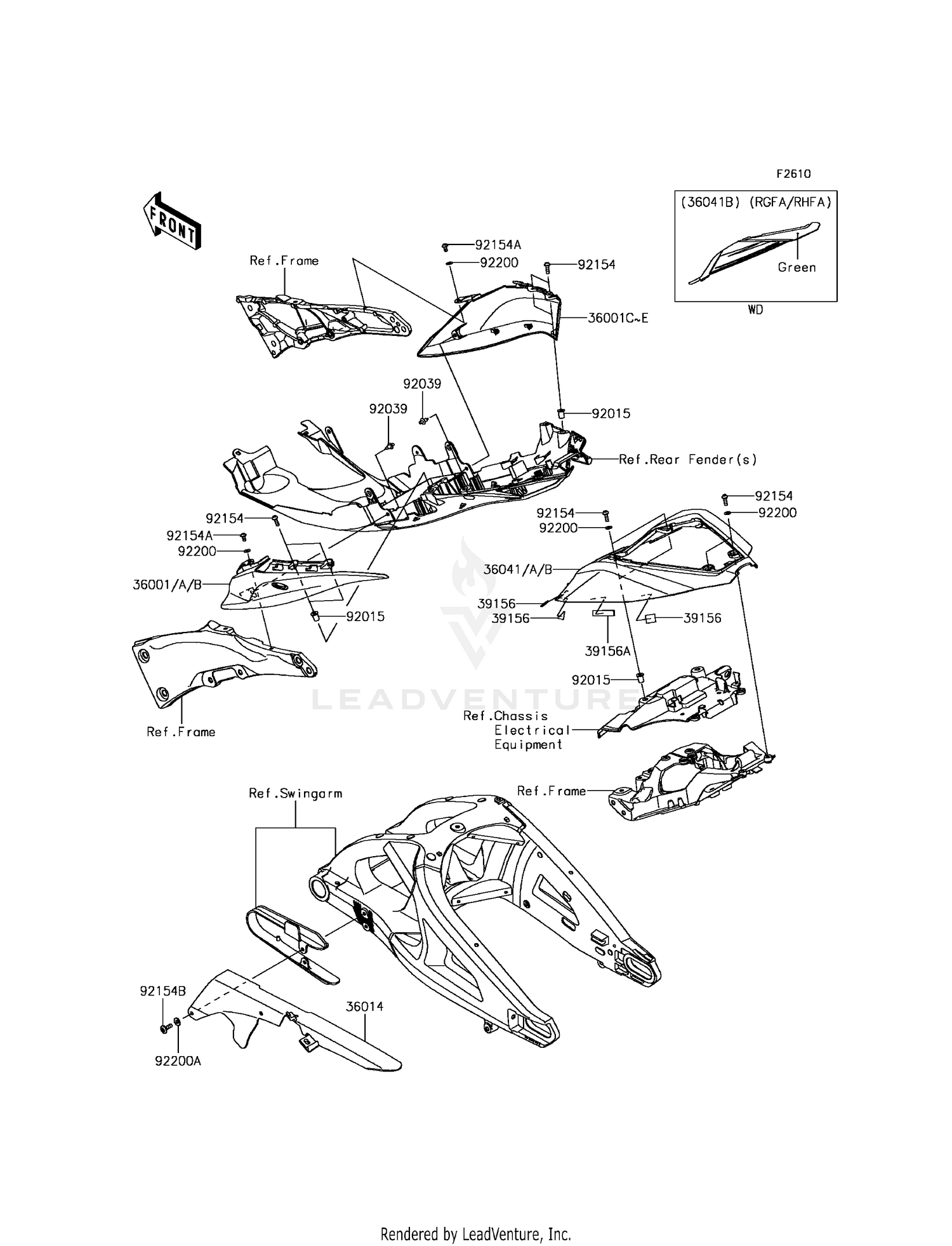 SIDE COVERS/CHAIN COVER