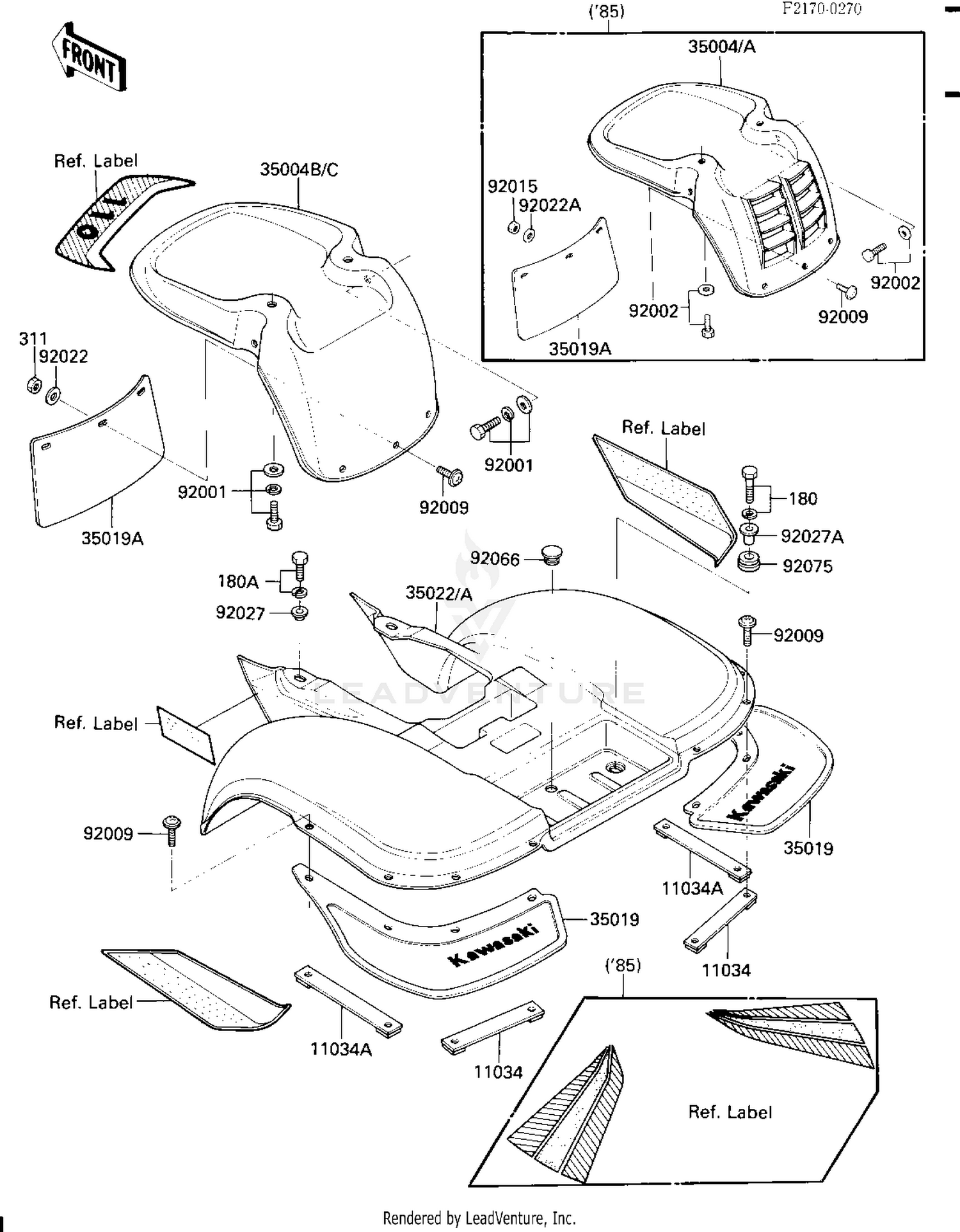 FENDERS (KLT110-A1/A2)