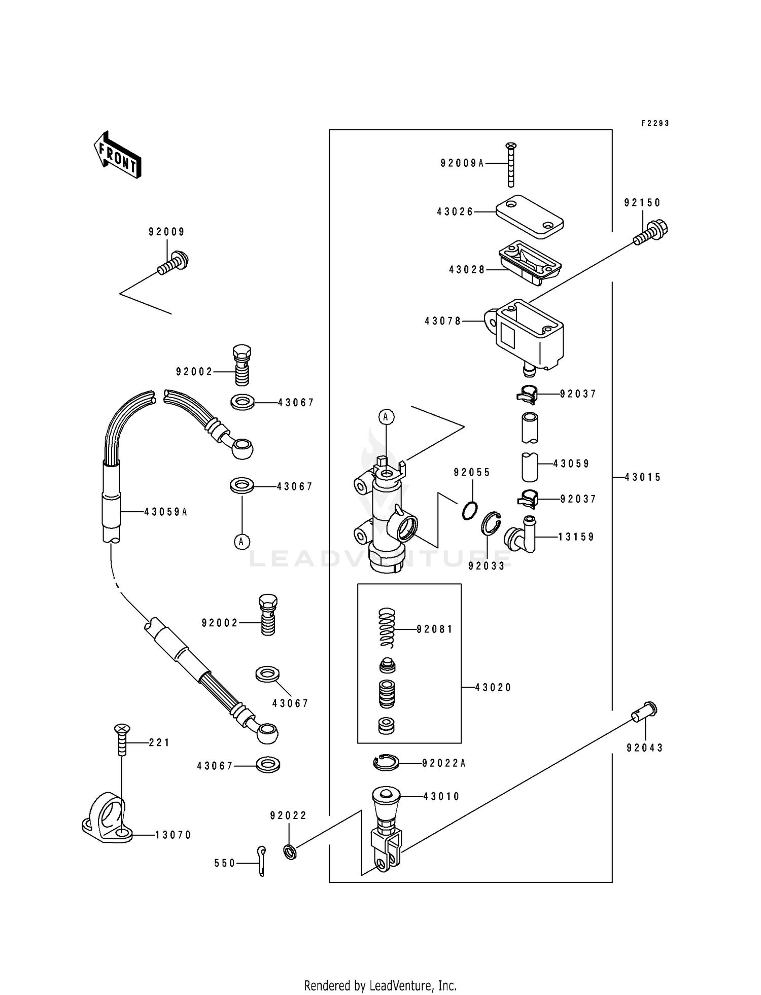 REAR MASTER CYLINDER