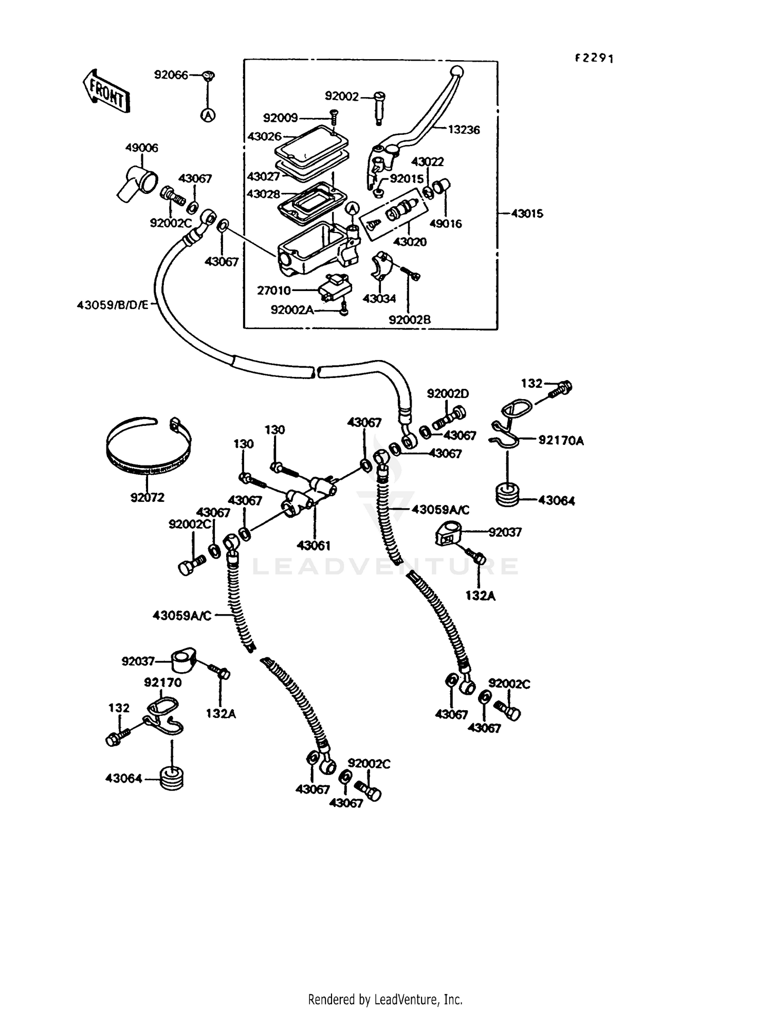 FRONT MASTER CYLINDER