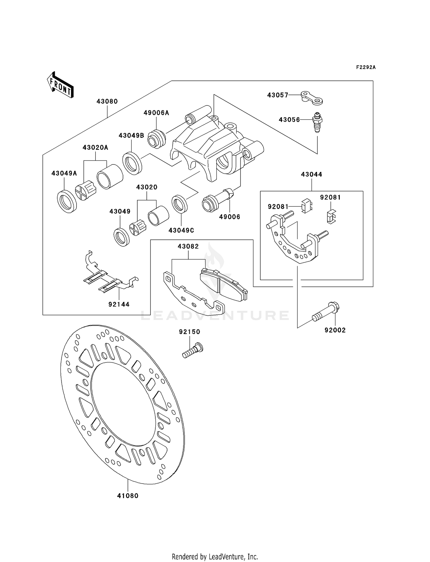 FRONT BRAKE (F18/F19)