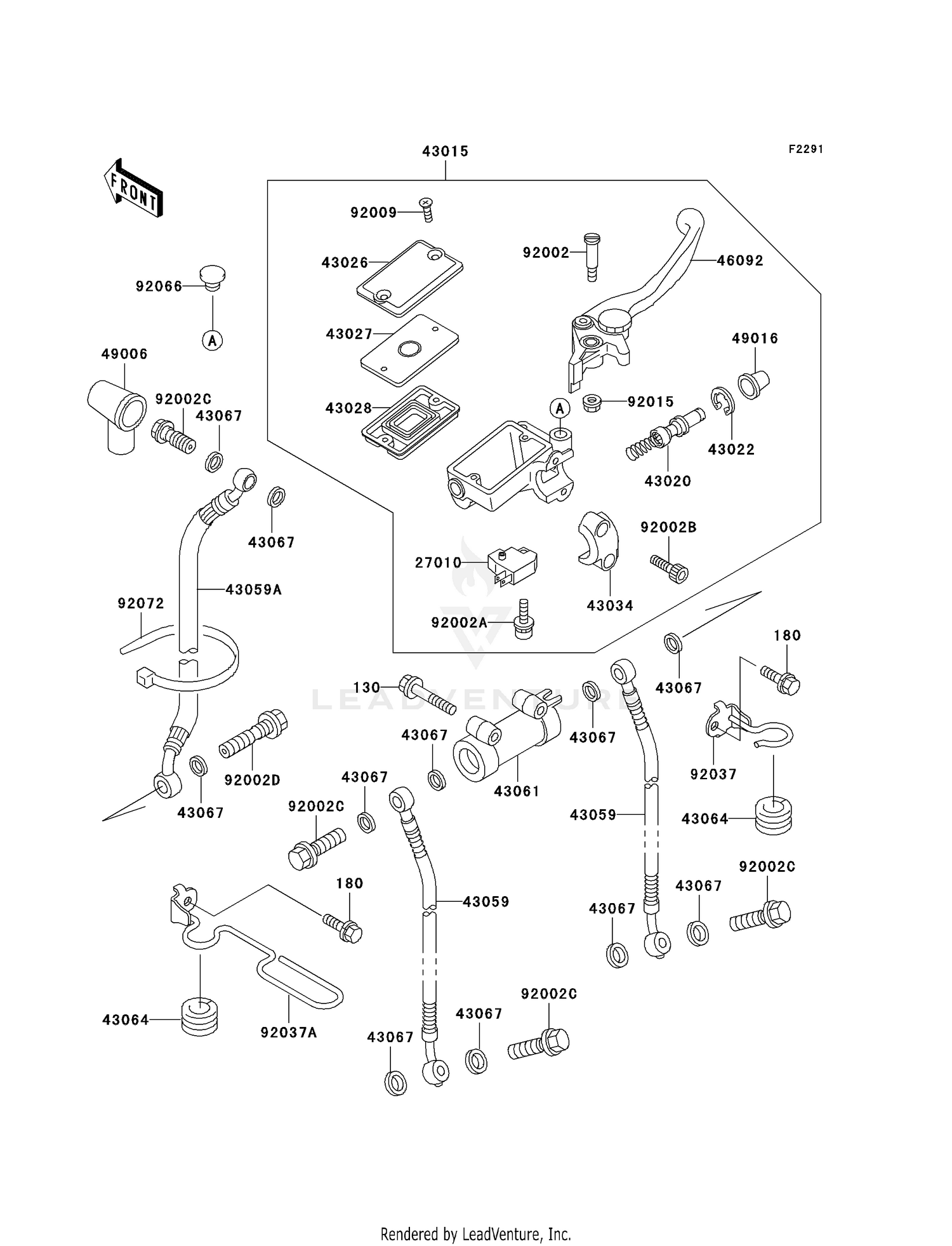 FRONT MASTER CYLINDER