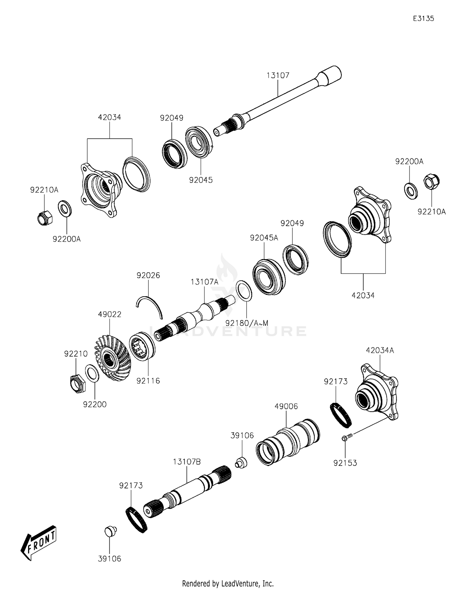 Drive Shaft-Propeller