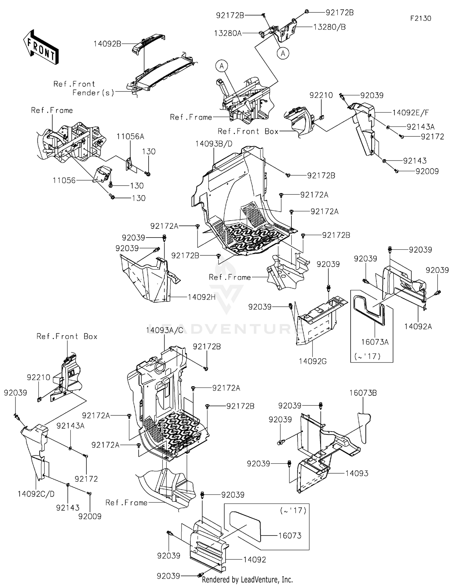 Frame Fittings(Front)