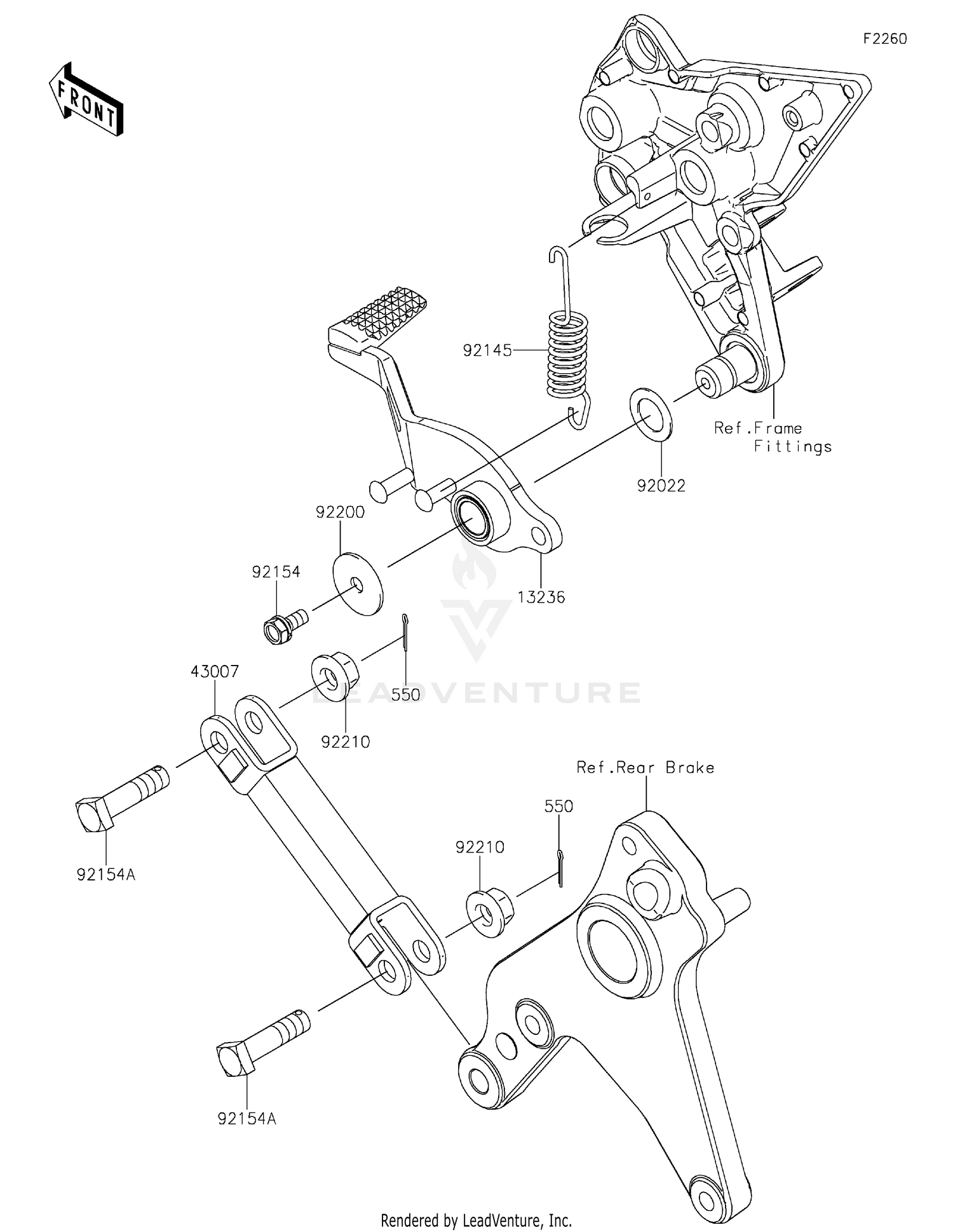 Brake Pedal/Torque Link