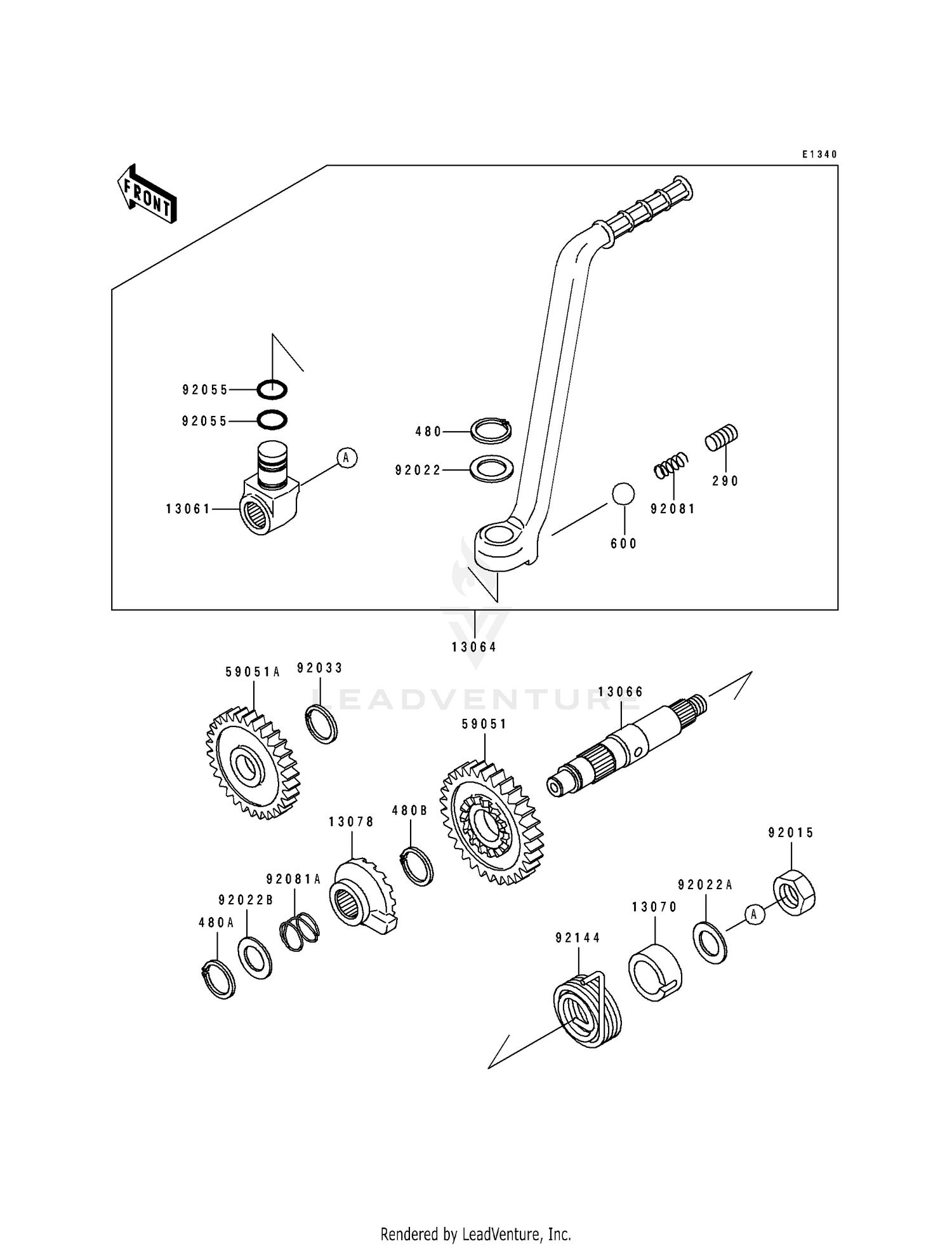 KICKSTARTER MECHANISM