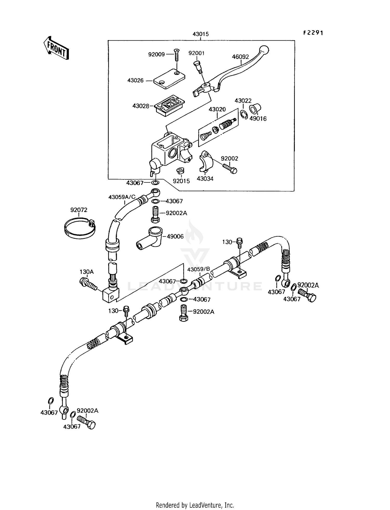 FRONT MASTER CYLINDER