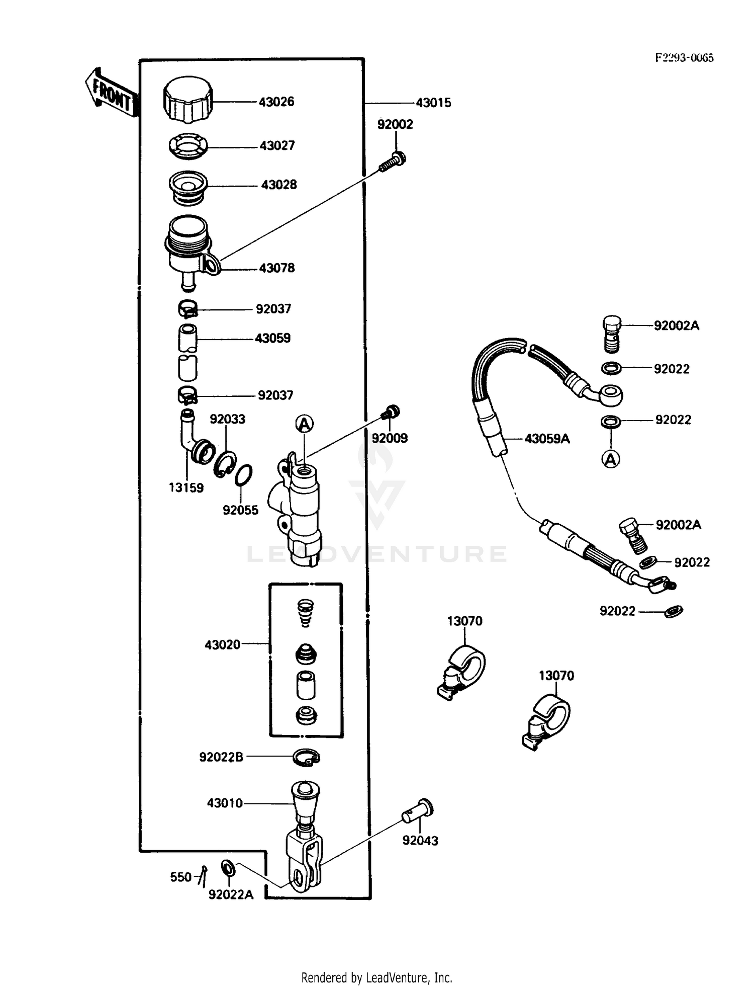 REAR MASTER CYLINDER
