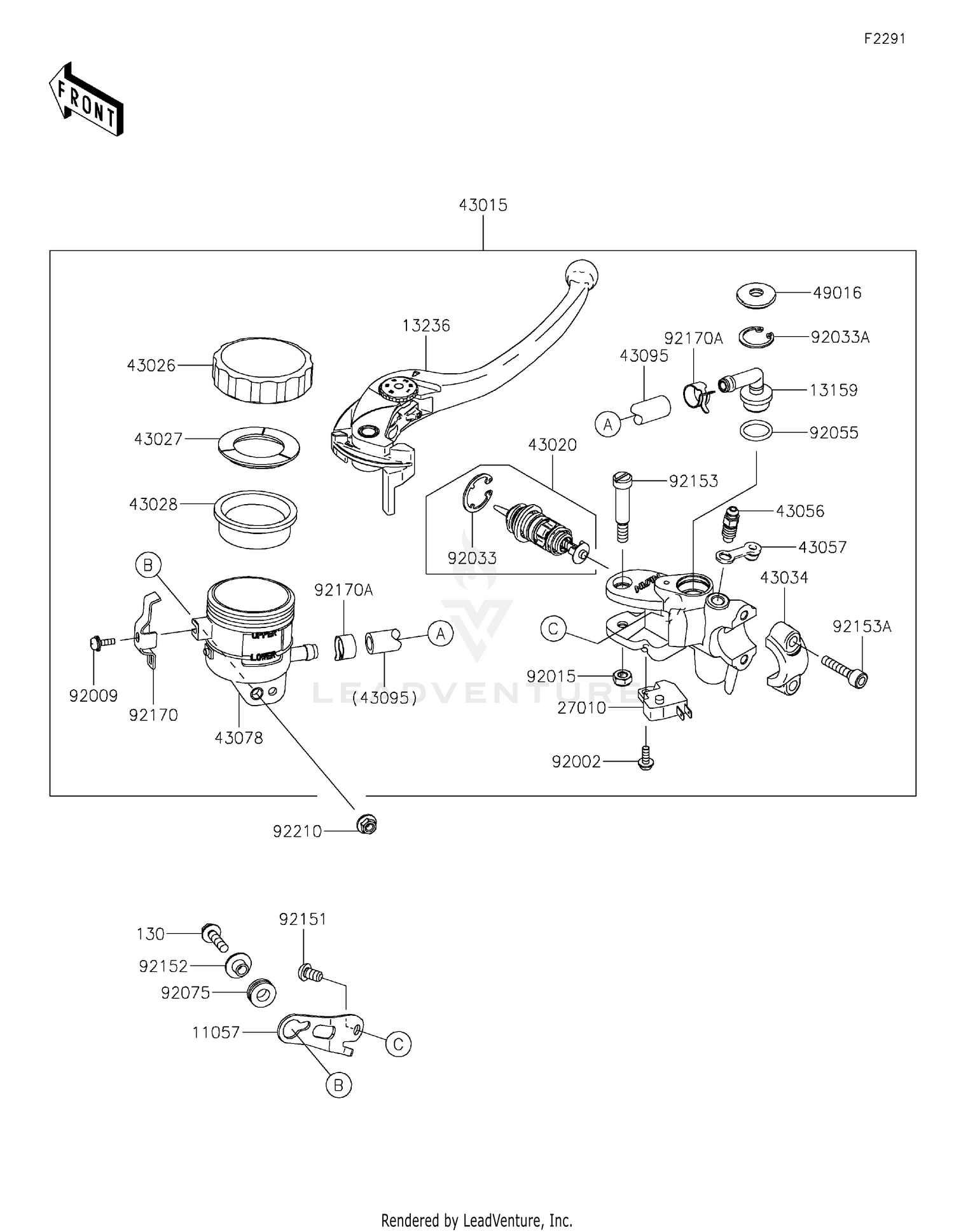 Front Master Cylinder
