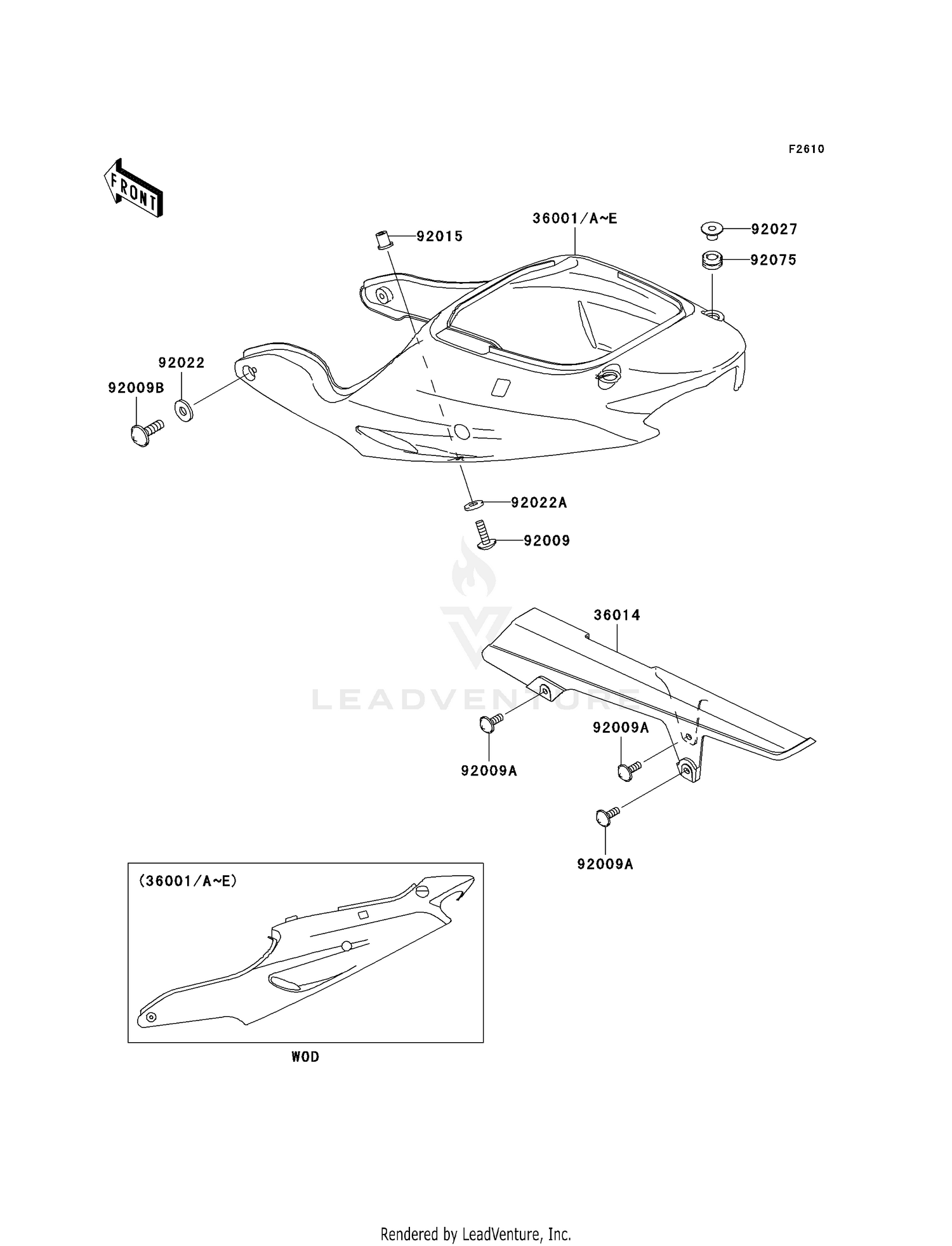 SIDE COVERS/CHAIN COVER