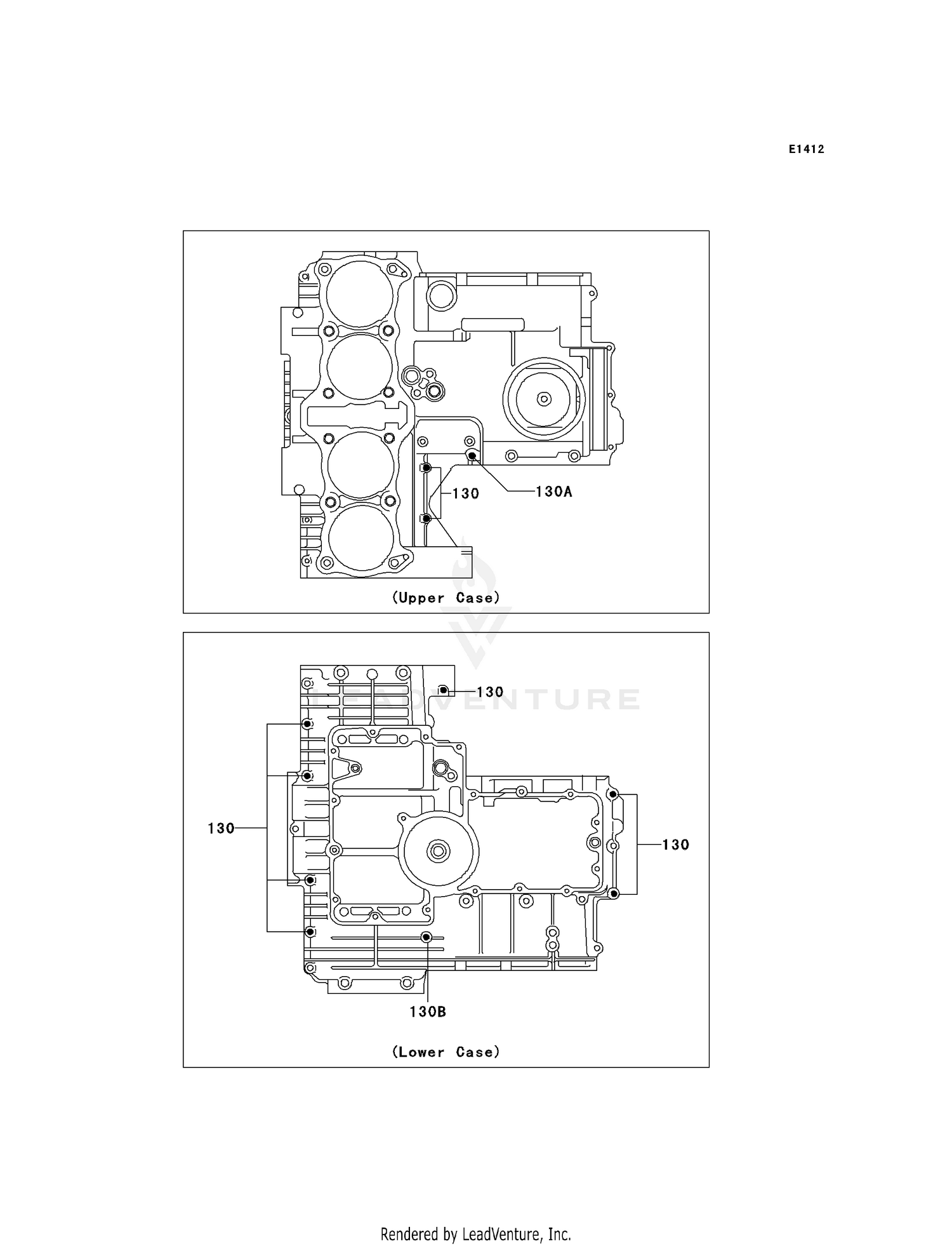 CRANKCASE BOLT PATTERN