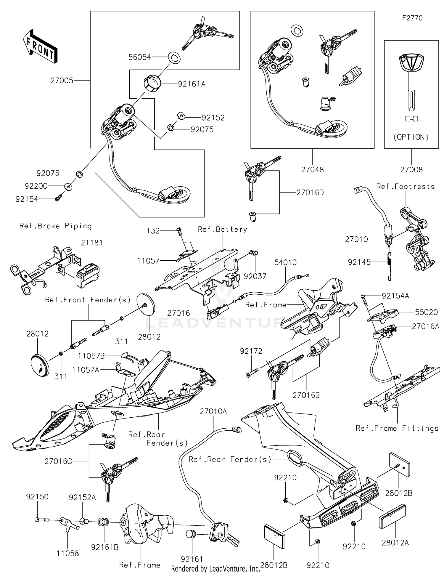 Ignition Switch/Locks/Reflectors