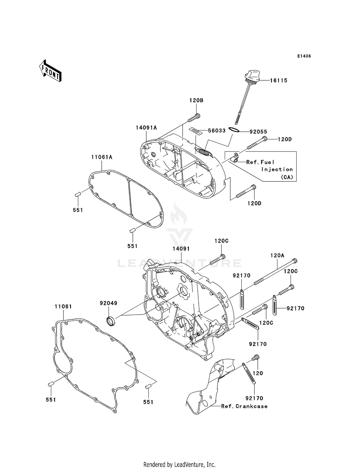 RIGHT ENGINE COVER(S)