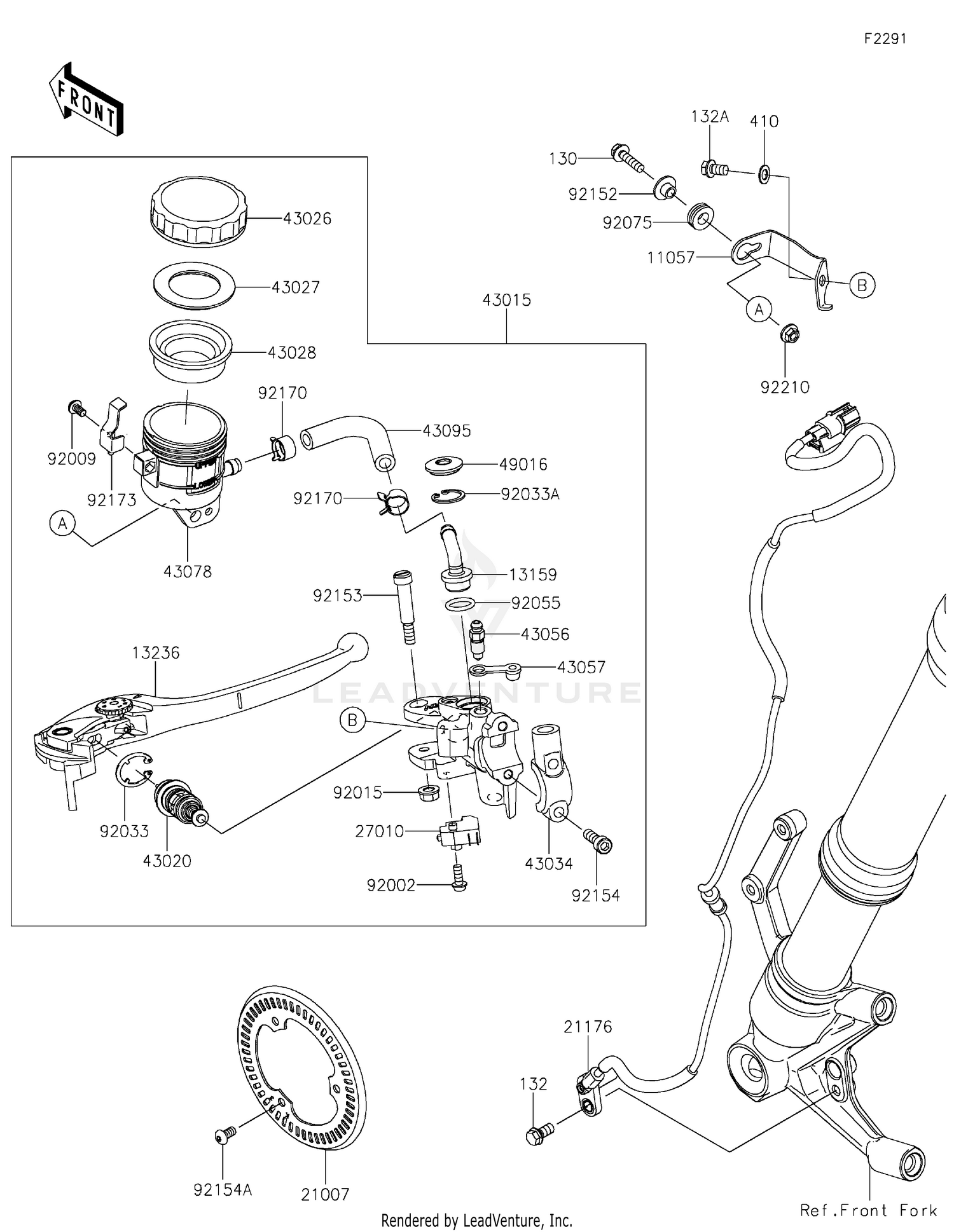 Front Master Cylinder