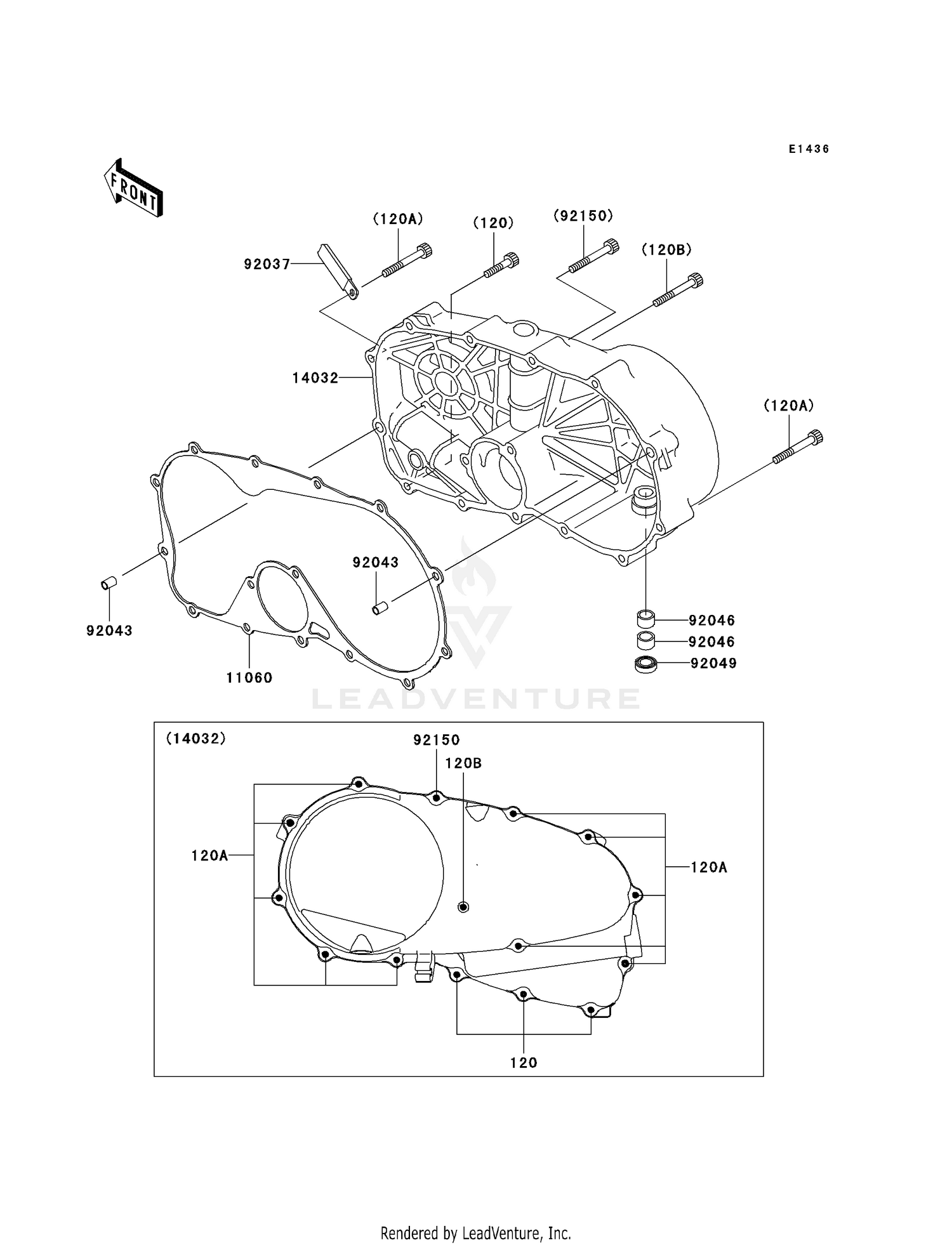 RIGHT ENGINE COVER(S)