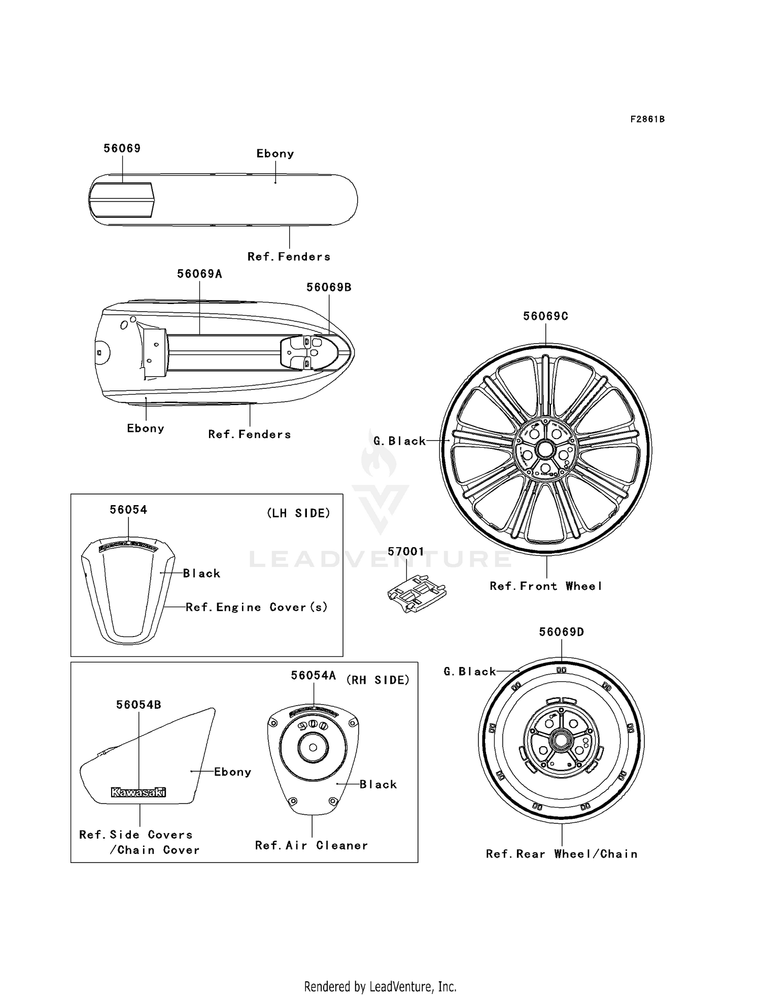 DECALS (EBONY)(CBFA)