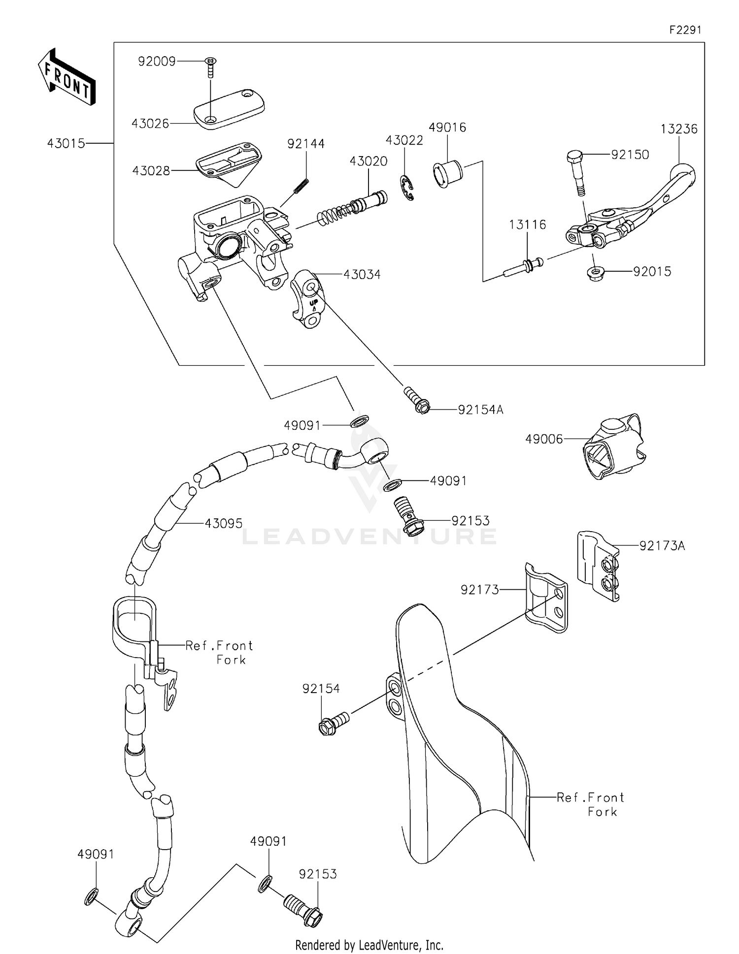 Front Master Cylinder