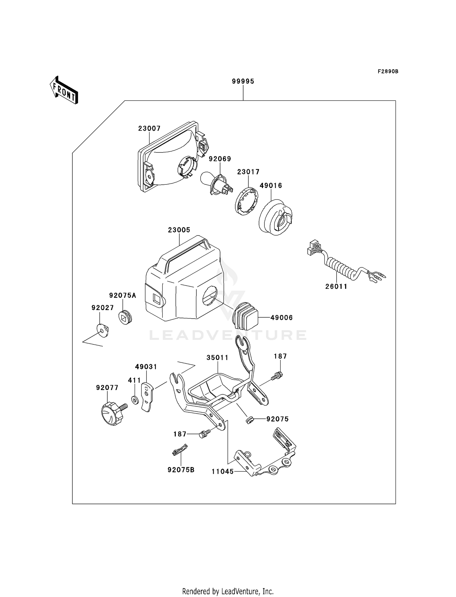 OPTIONAL PARTS (HEADLIGHT)