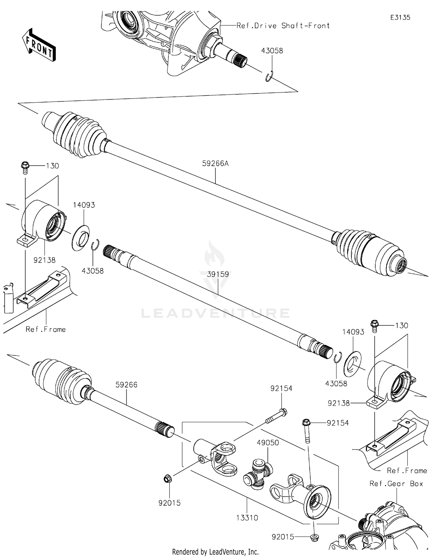 Drive Shaft-Propeller