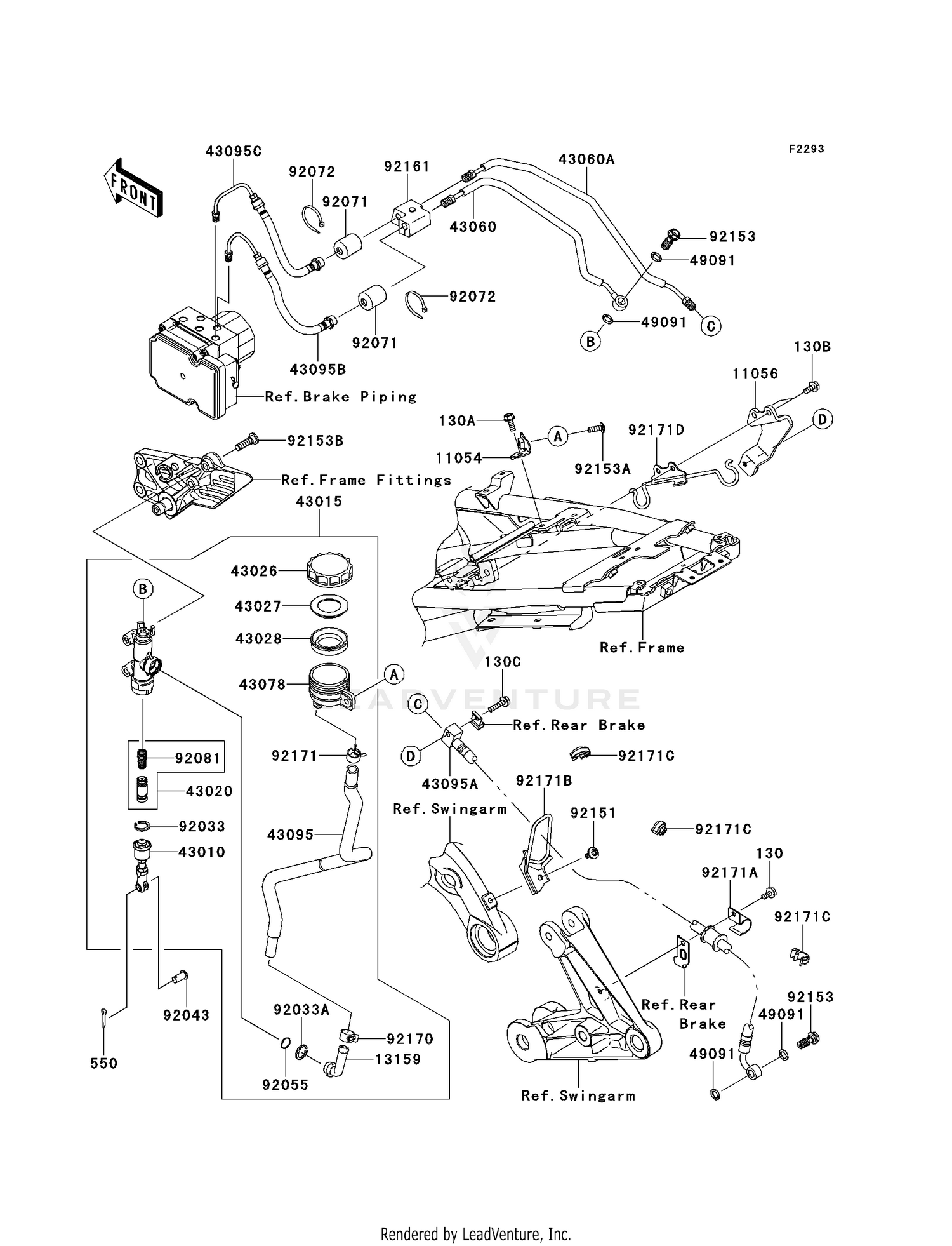 REAR MASTER CYLINDER