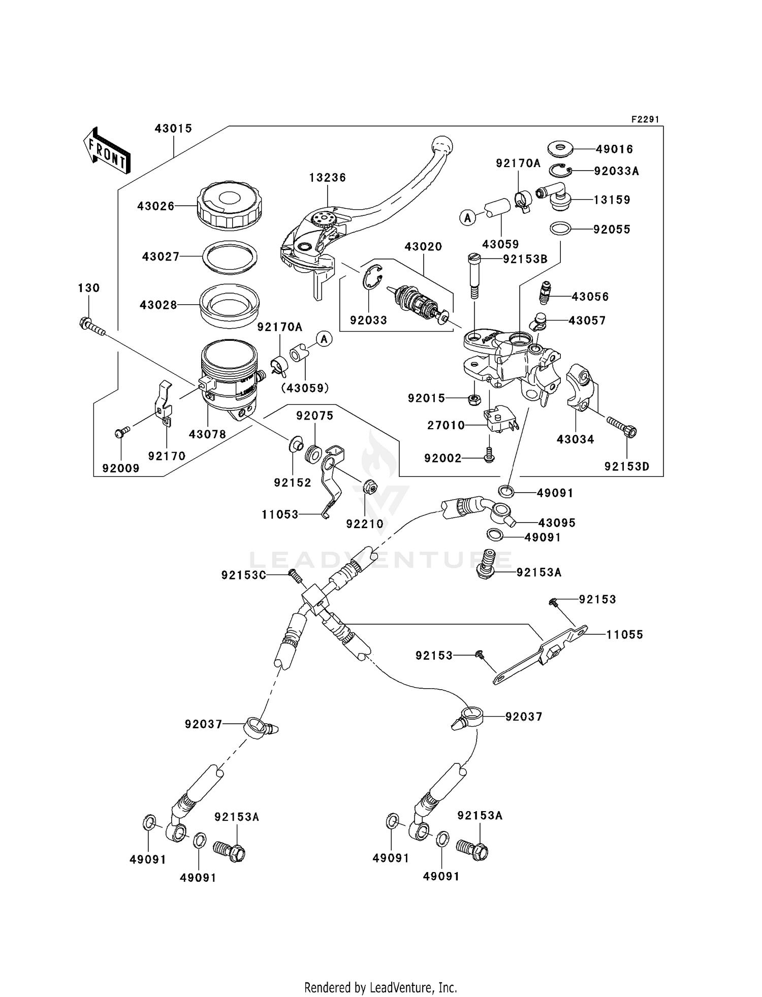 FRONT MASTER CYLINDER