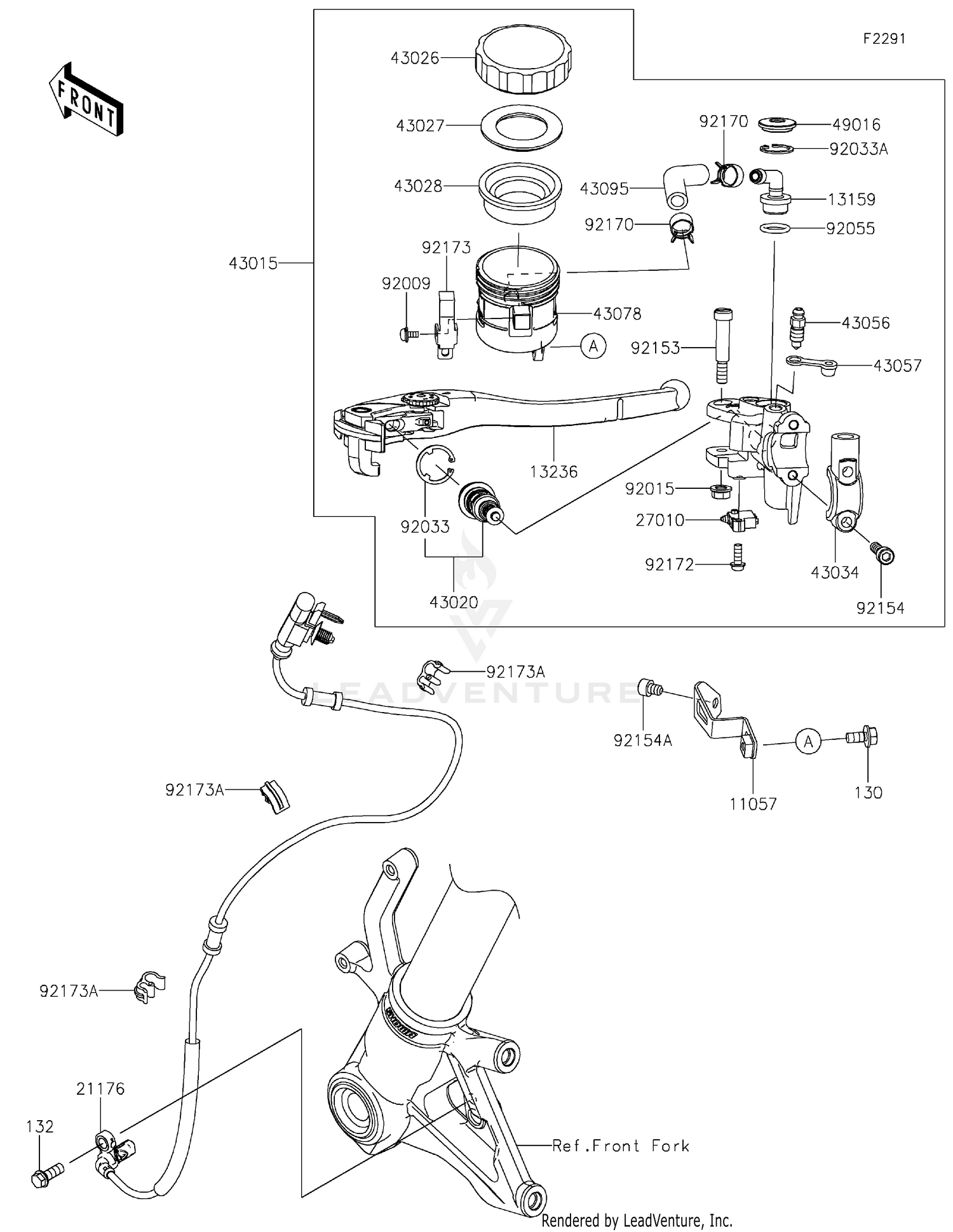 Front Master Cylinder