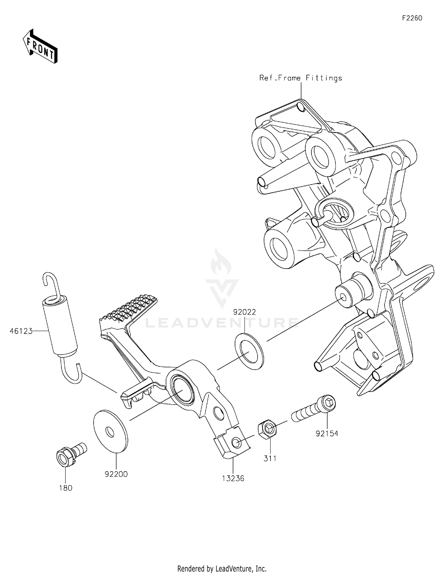 Brake Pedal/Torque Link