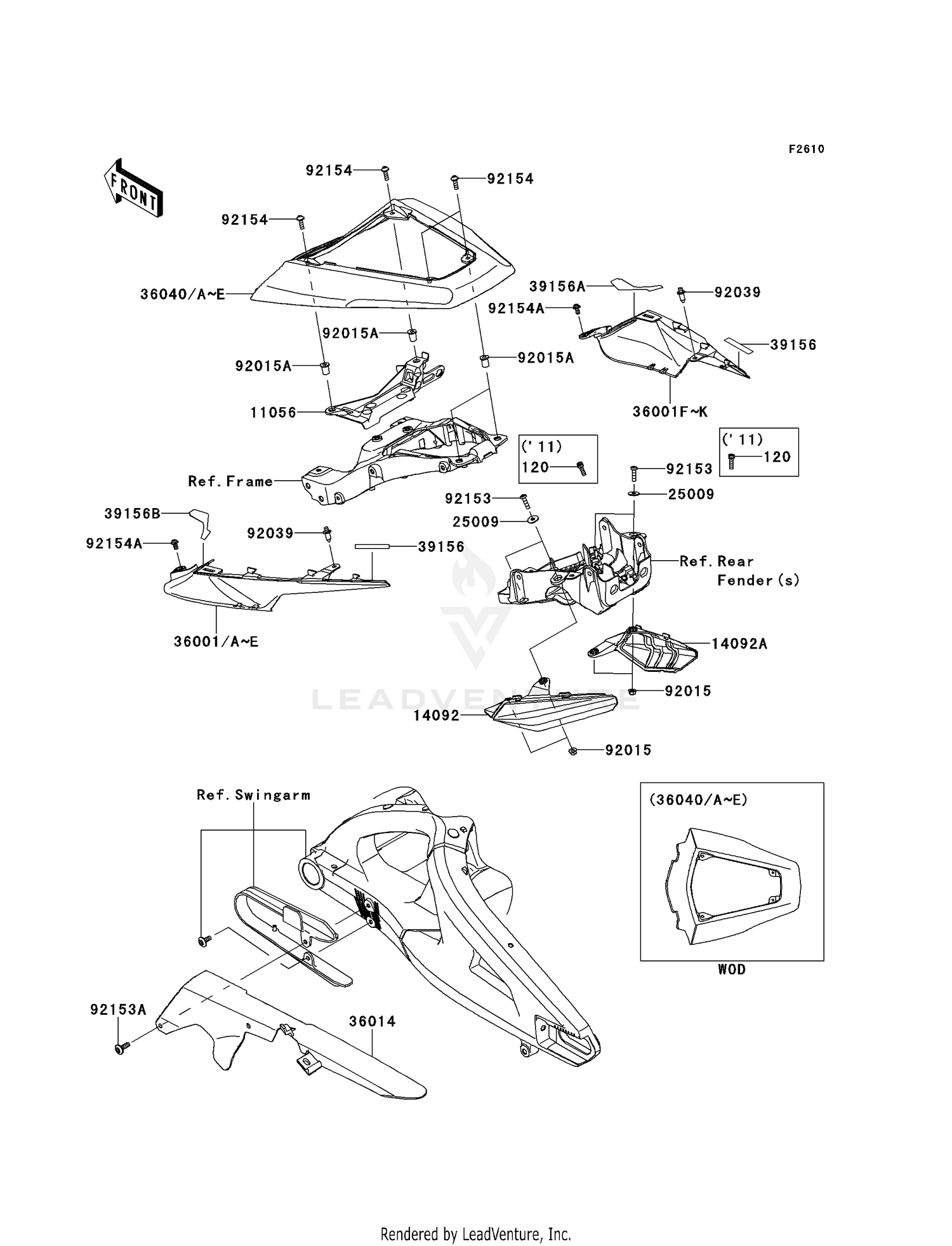 SIDE COVERS/CHAIN COVER