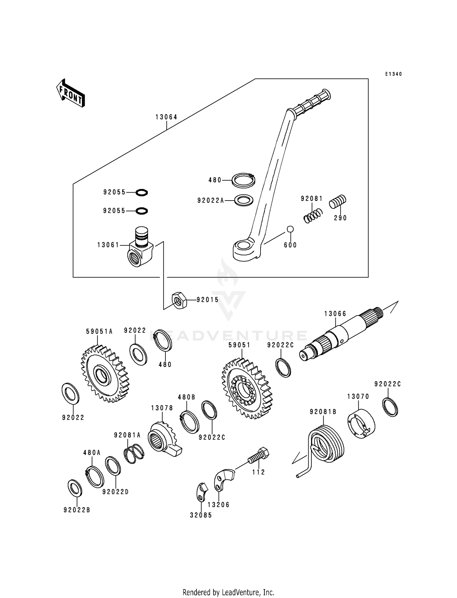 KICKSTARTER MECHANISM