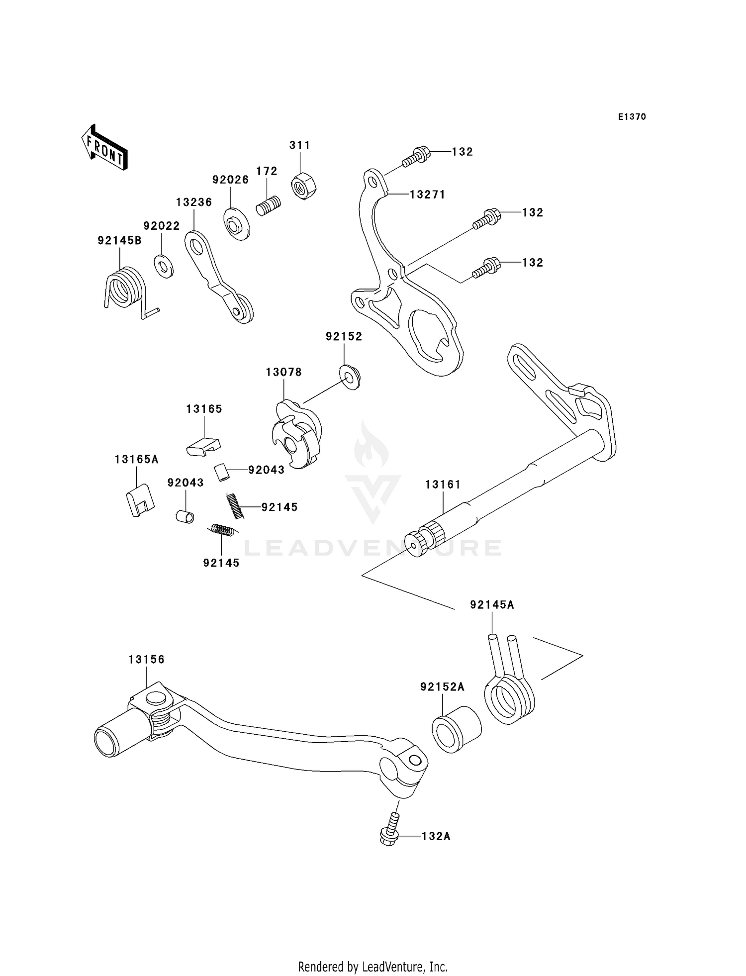 GEAR CHANGE MECHANISM
