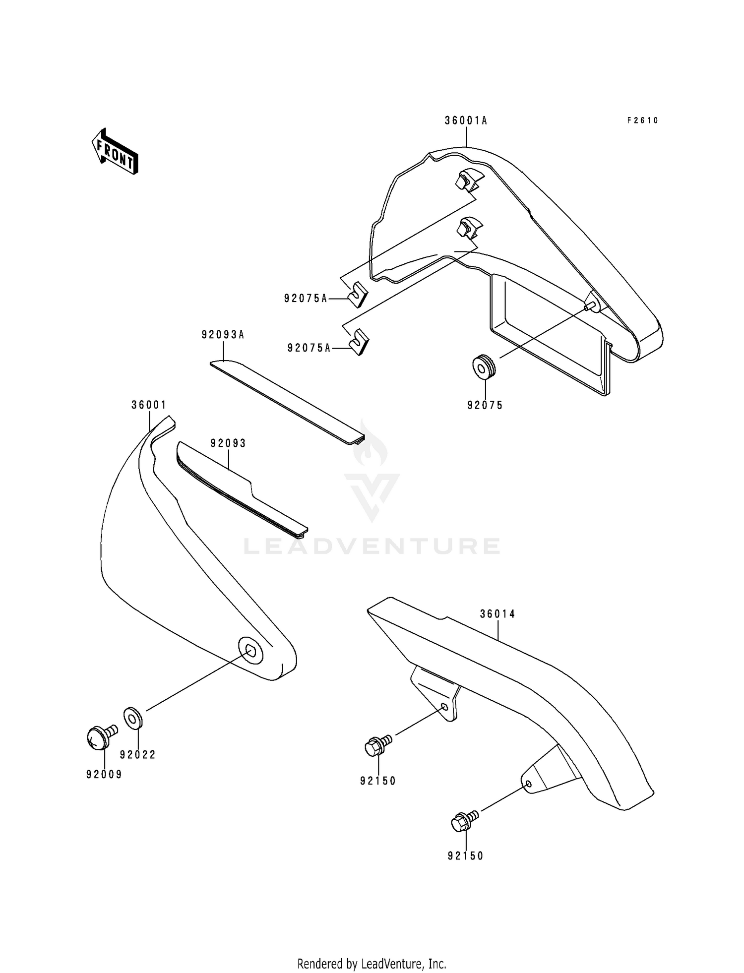 SIDE COVERS/CHAIN COVER