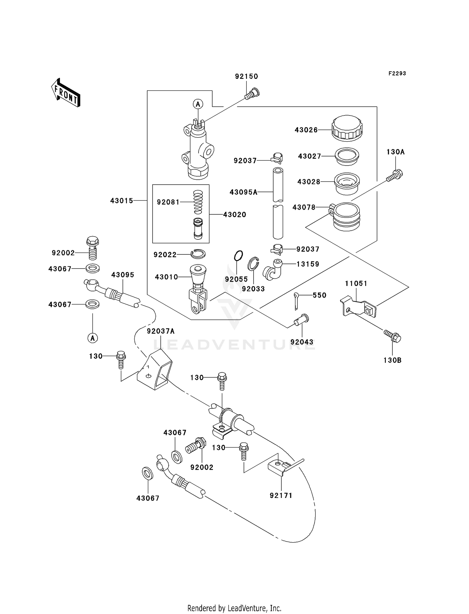 REAR MASTER CYLINDER