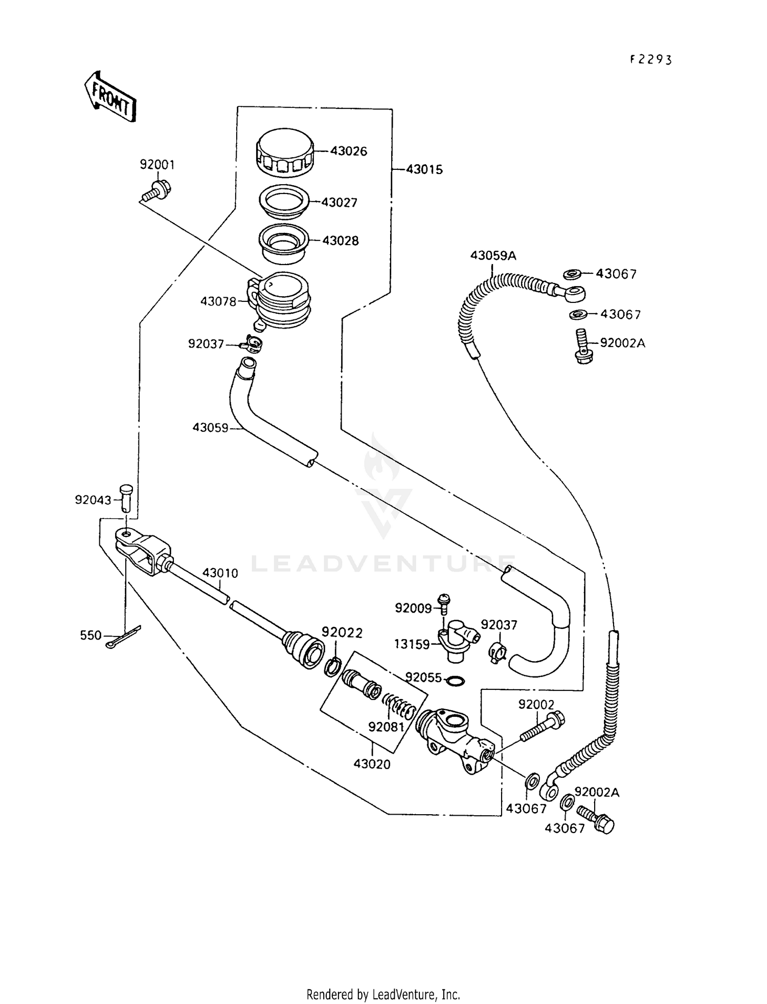 REAR MASTER CYLINDER