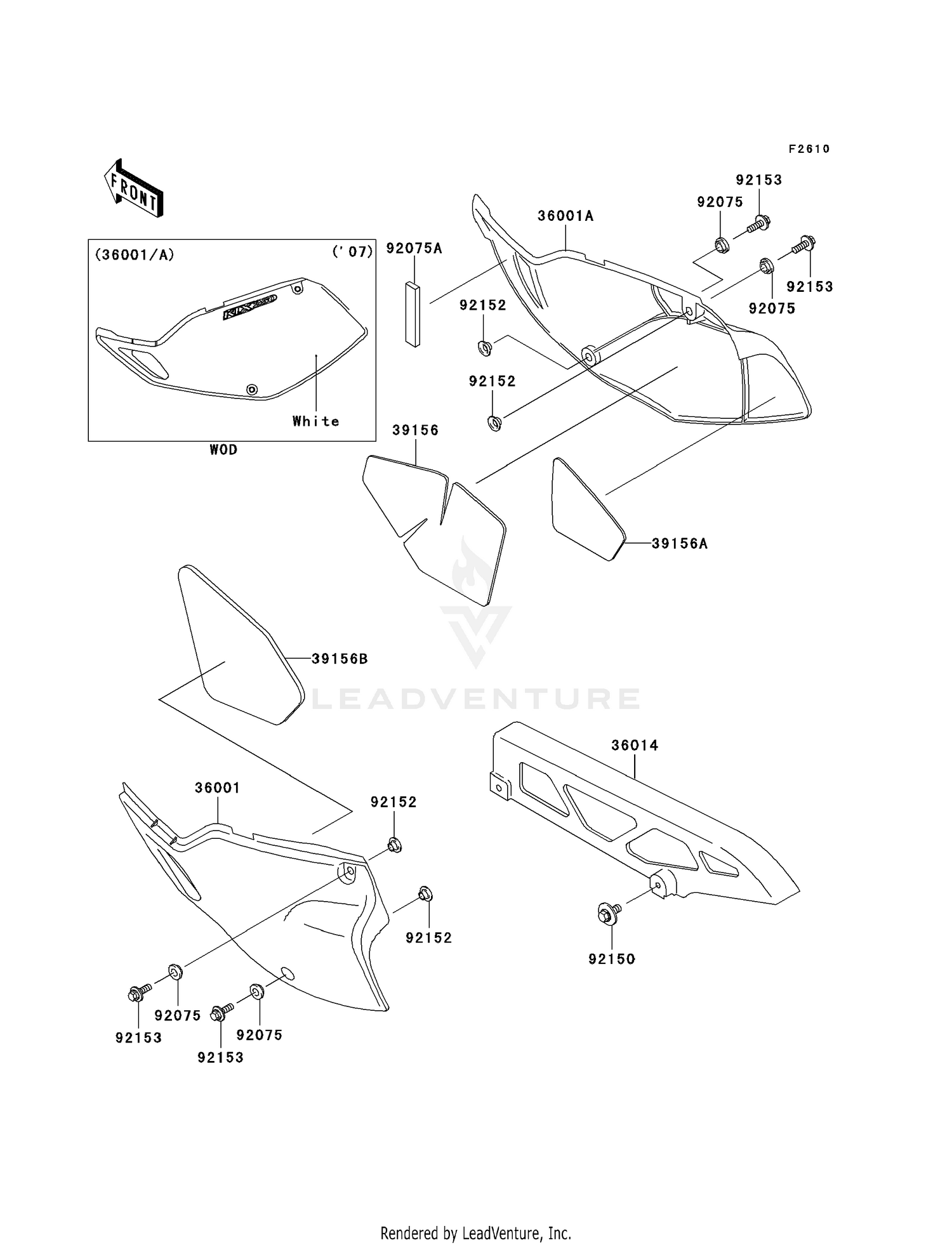 SIDE COVERS/CHAIN COVER
