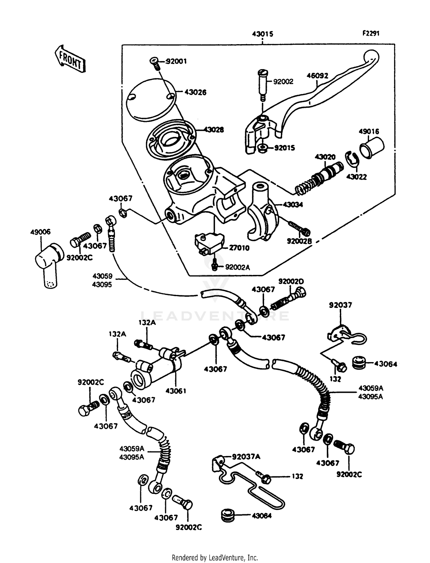 FRONT MASTER CYLINDER