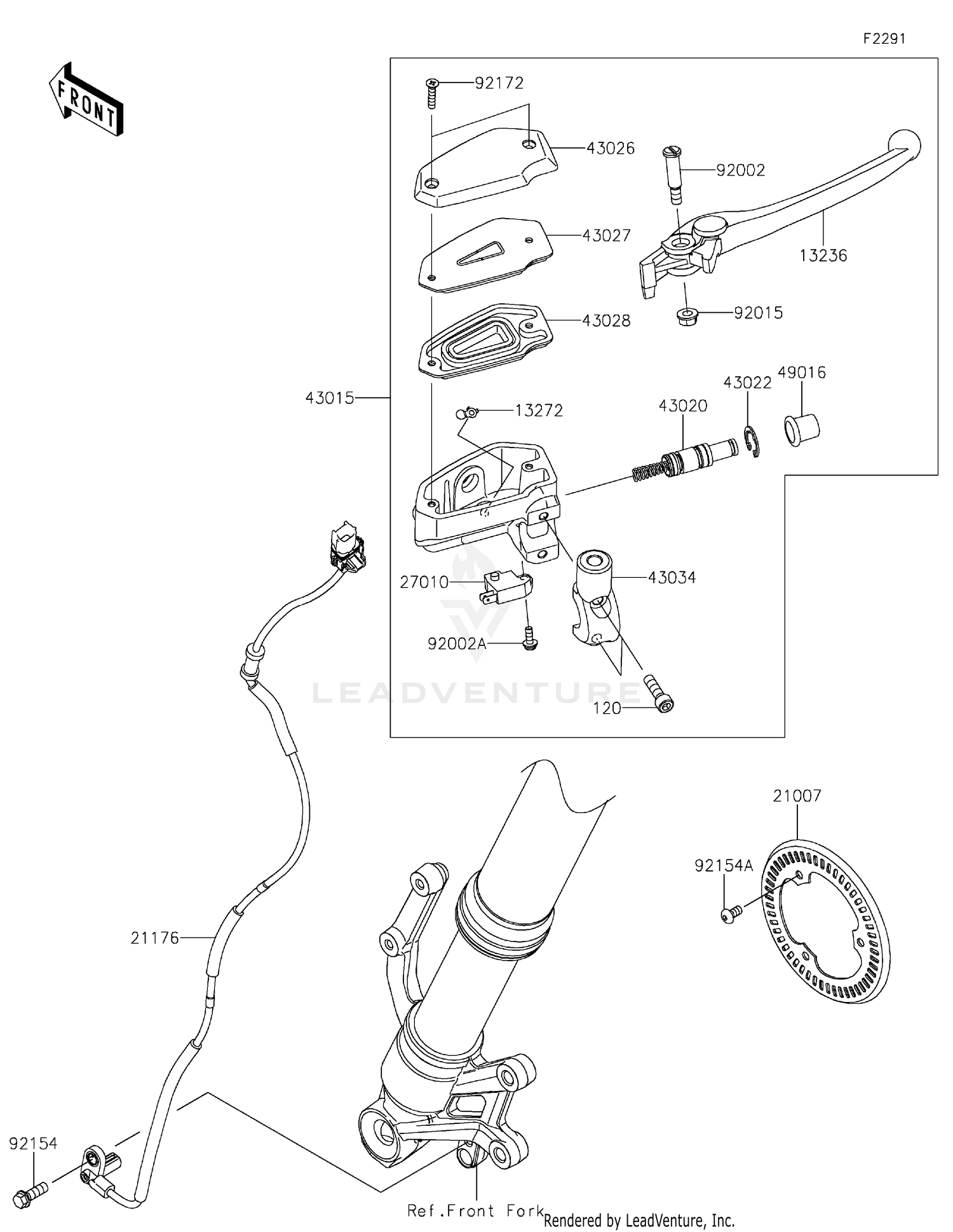 Front Master Cylinder