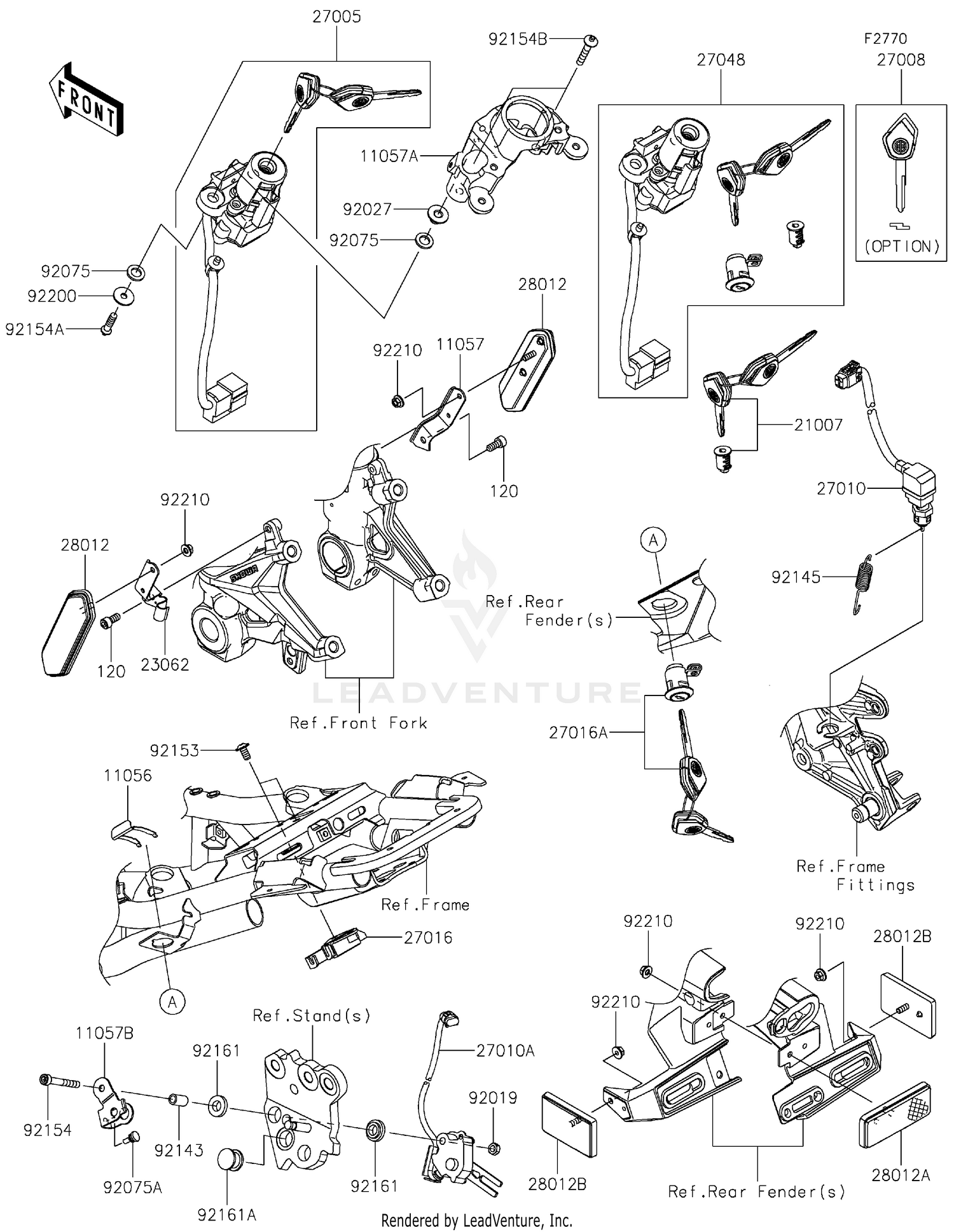 Ignition Switch/Locks/Reflectors