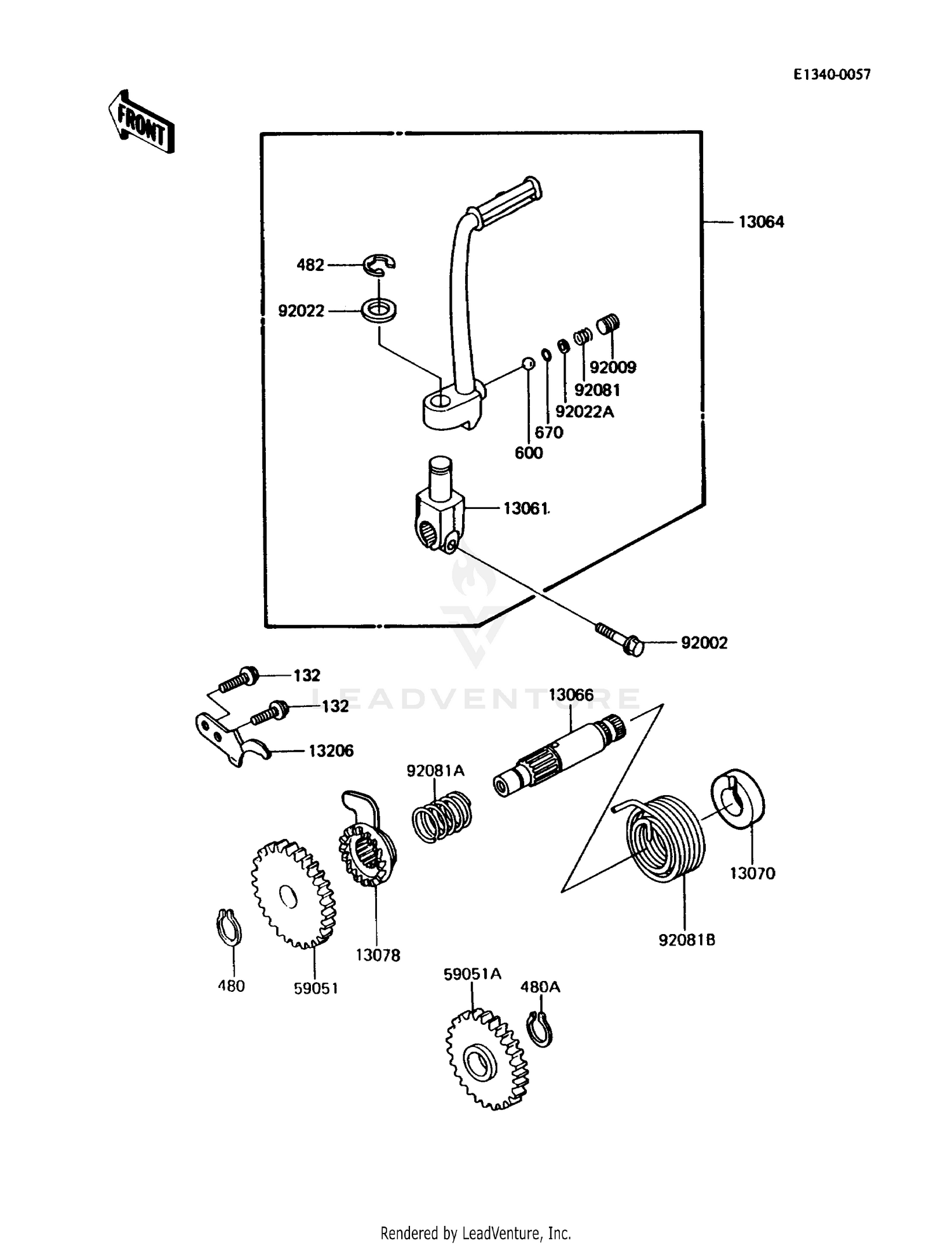 KICKSTARTER MECHANISM