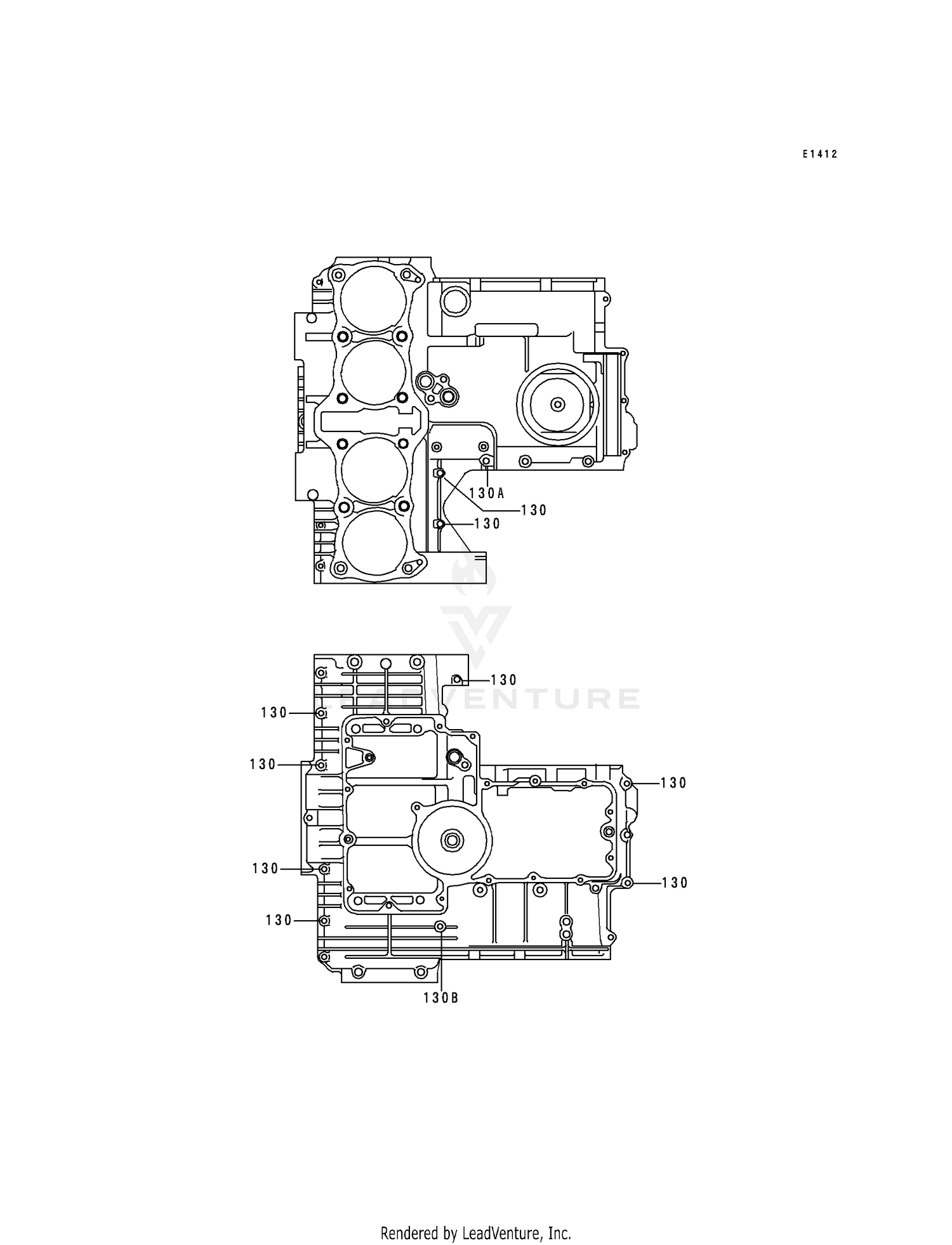 CRANKCASE BOLT PATTERN