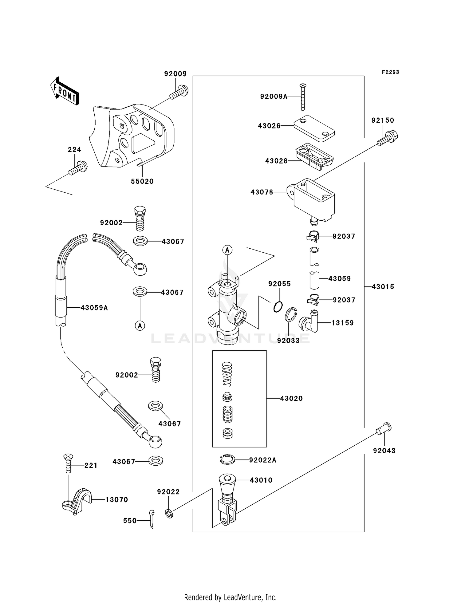 REAR MASTER CYLINDER